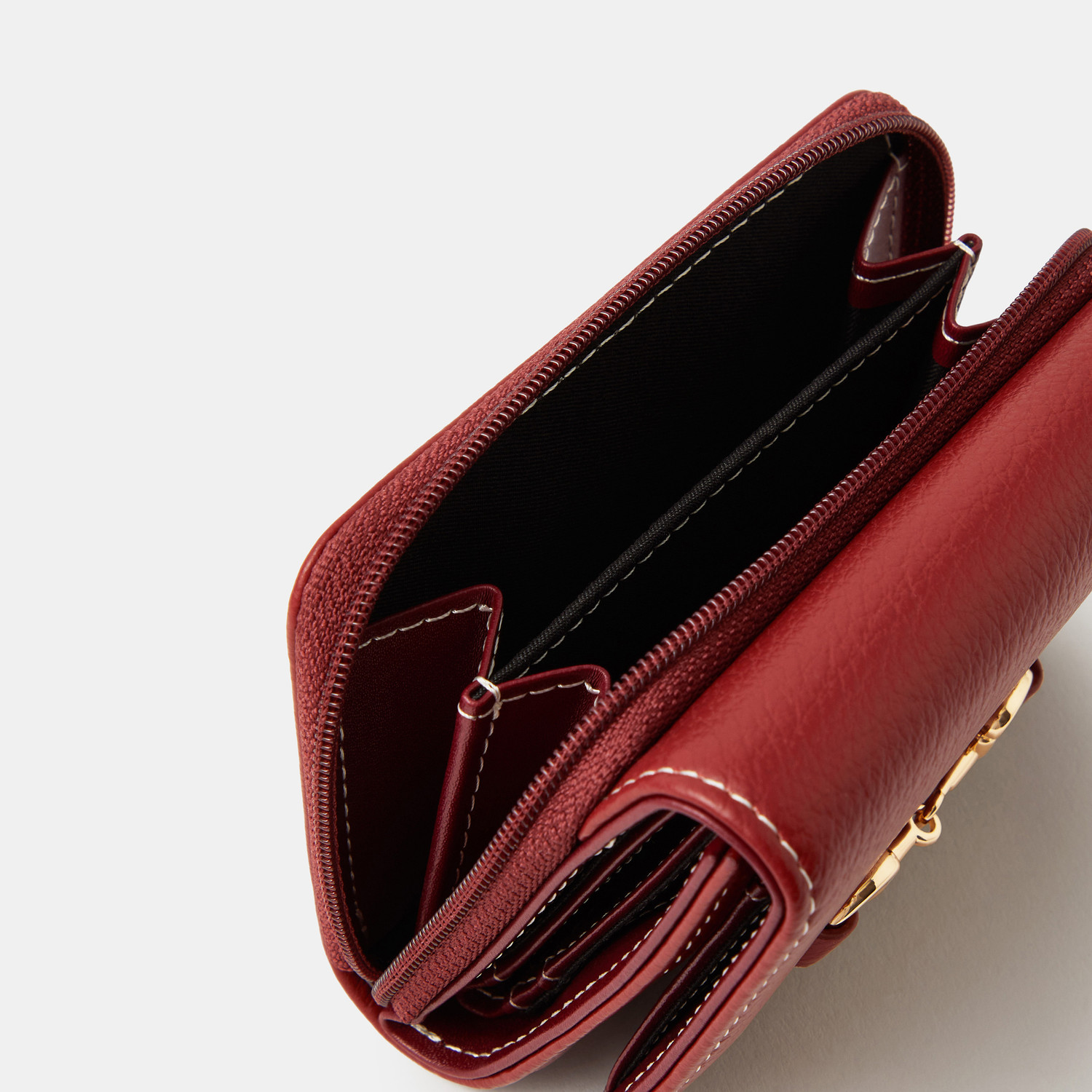Image of ACCESSORIZE LONDON Women Casual Purple Artificial Leather Wallet