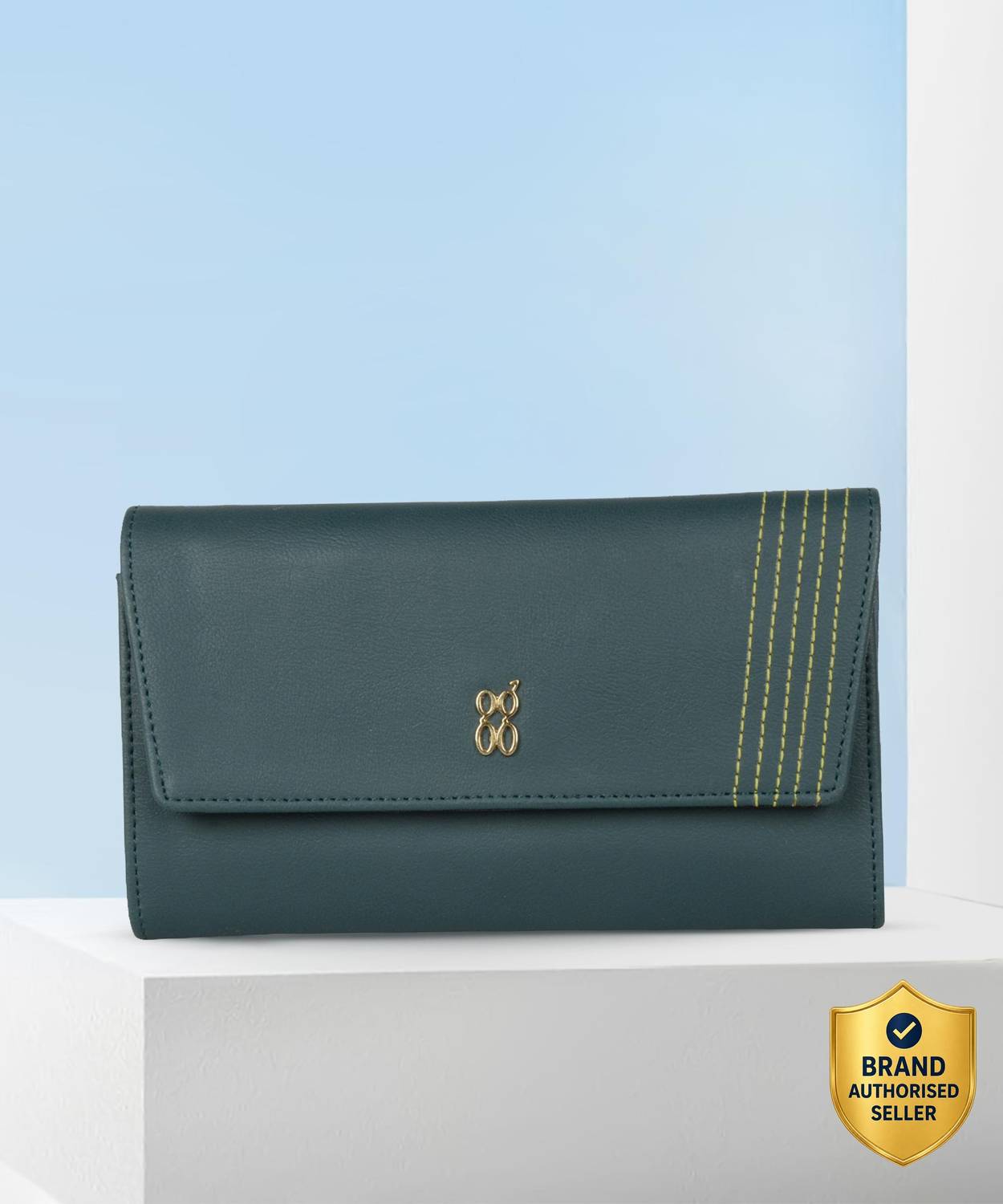 Baggit Women Casual Green Artificial Leather Wallet