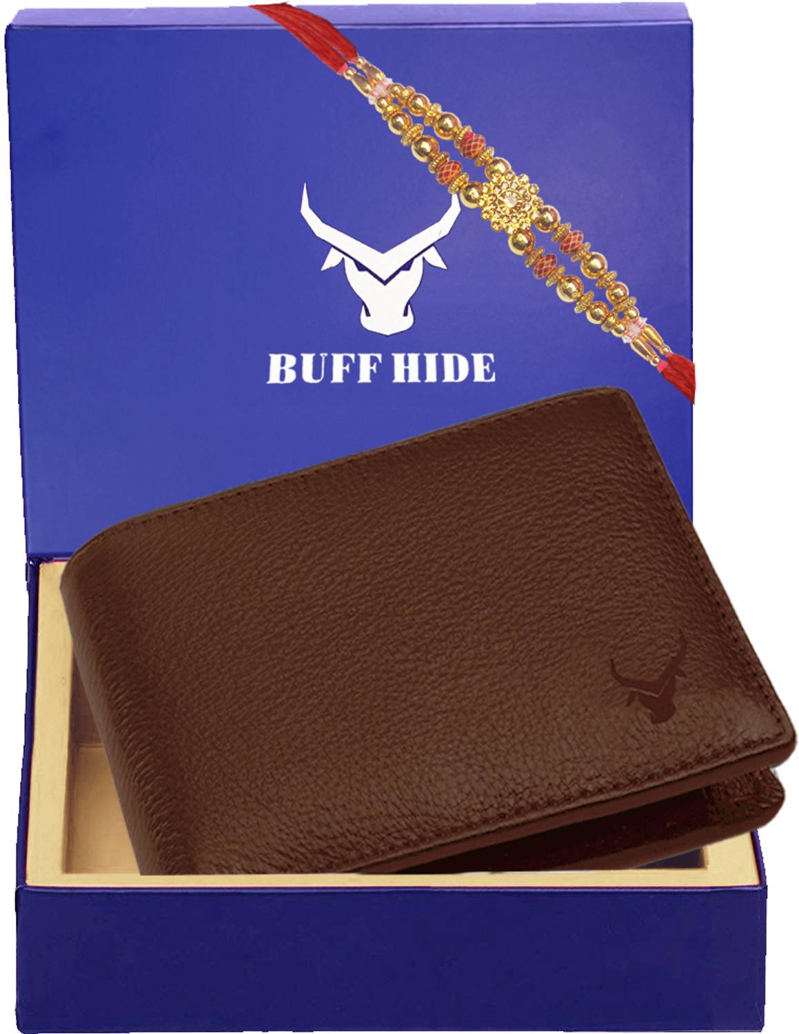 BUFFHIDE Men Casual, Evening/Party, Formal, Travel Tan Genuine Leather Wallet