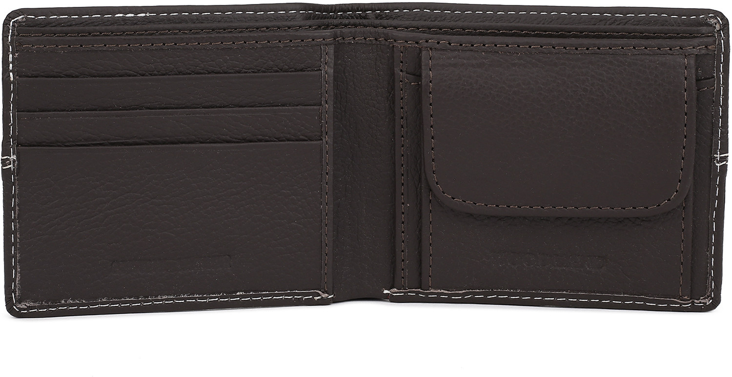 Image of WOODLAND Men Casual Brown Genuine Leather Wallet