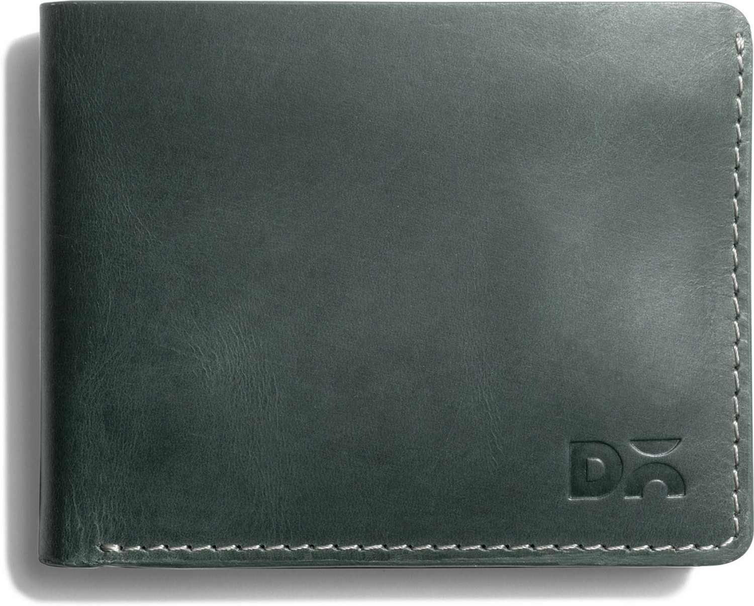 Image of DailyObjects Men & Women Casual Green Genuine Leather Wallet