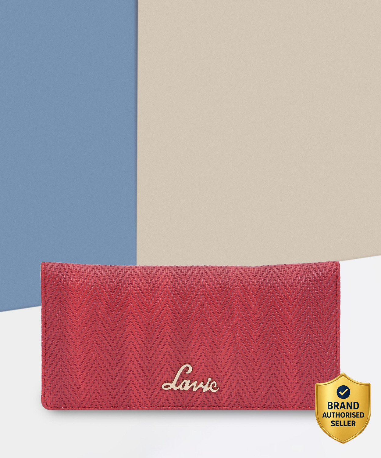 Image of LAVIE Women Casual Red Artificial Leather Wallet