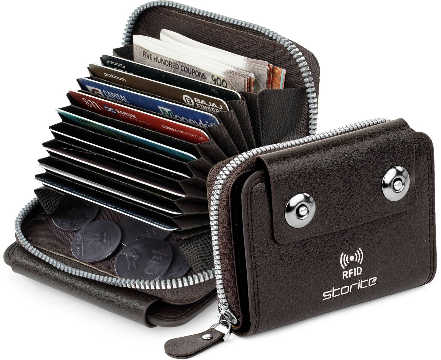 STORITE Brown Artificial Leather Wallet - Image 1