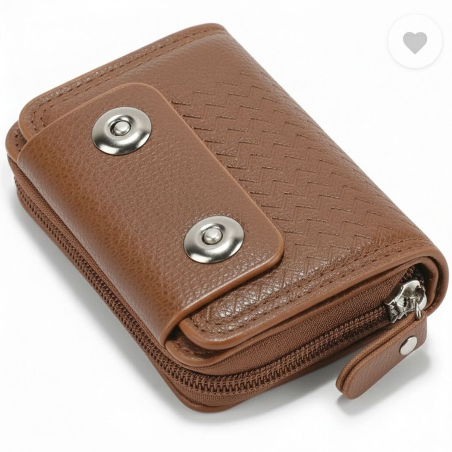 Image of BEDIVINE Men & Women Casual Tan Artificial Leather Card Holder