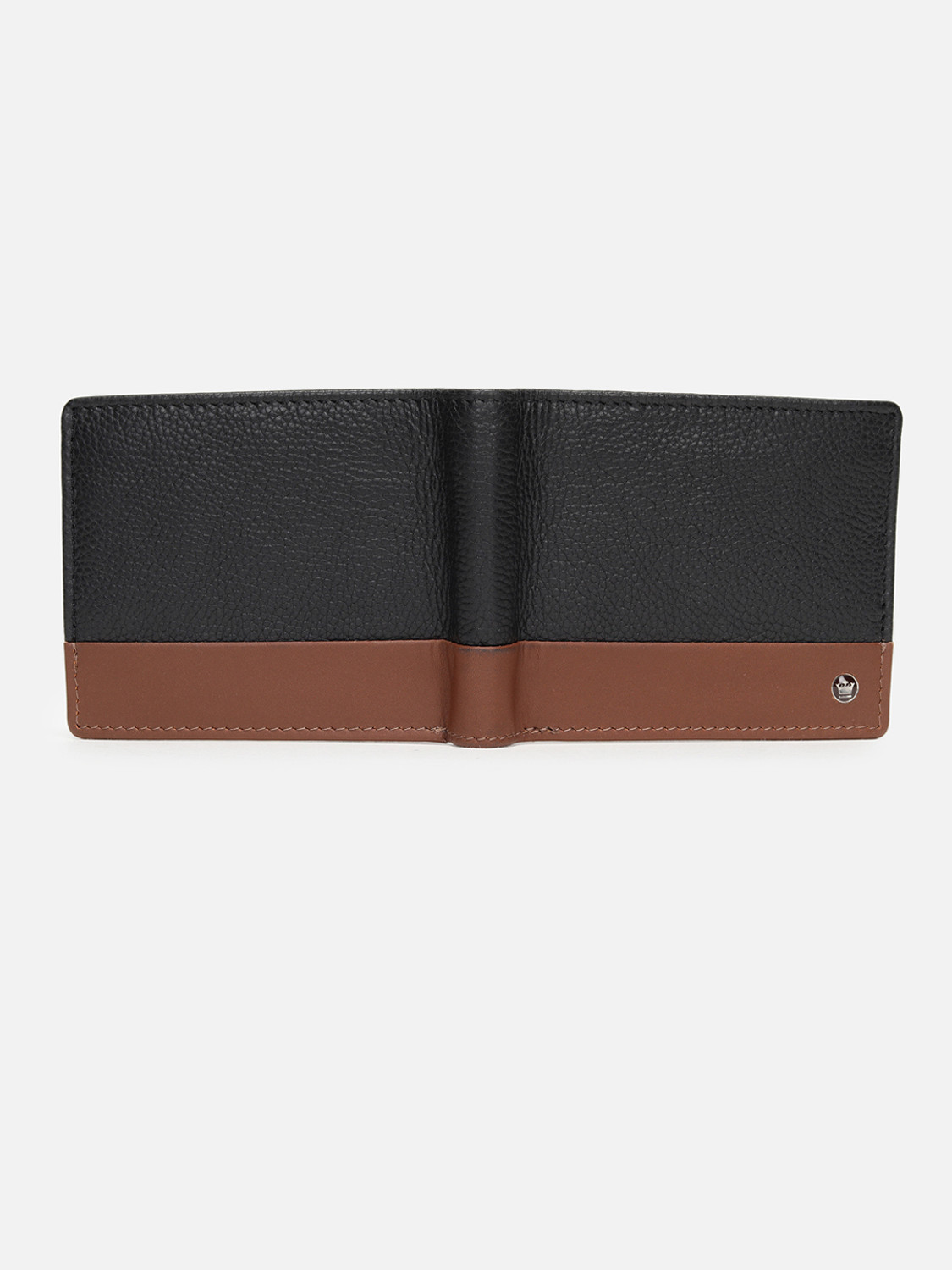Image of LOUIS PHILIPPE Men Formal, Casual Black, Tan Genuine Leather Wallet