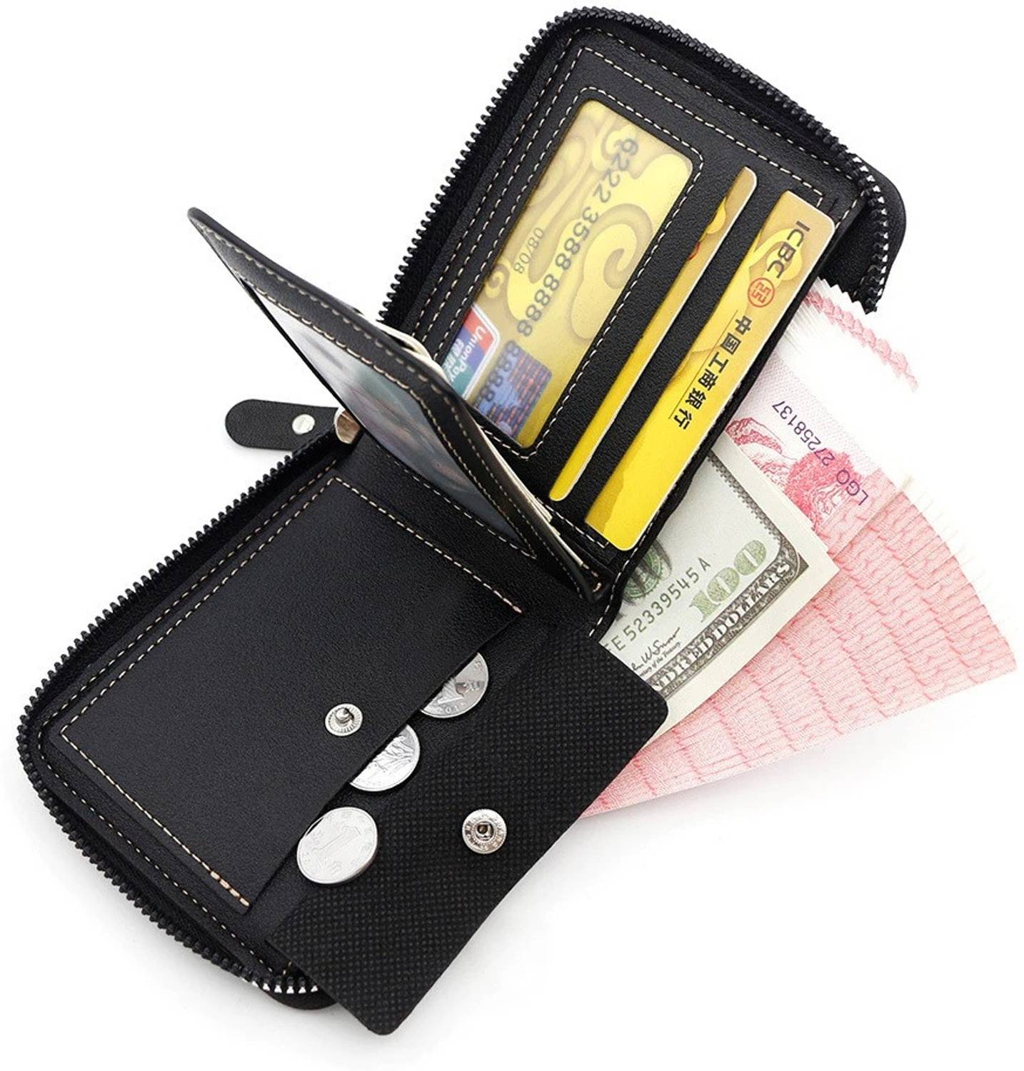 Tom Paris Women Blue Leather Wallet - Image 3