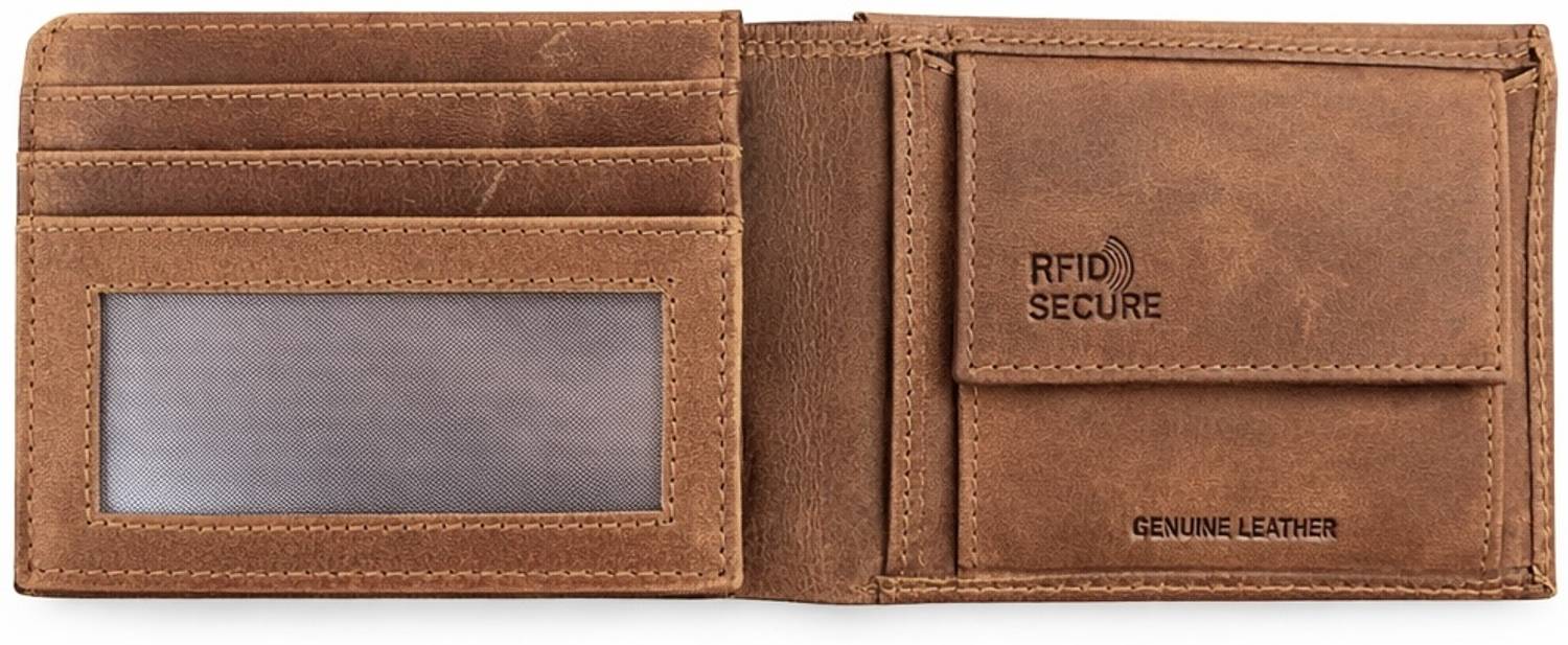THE Brown Genuine Leather Wallet - Image 2