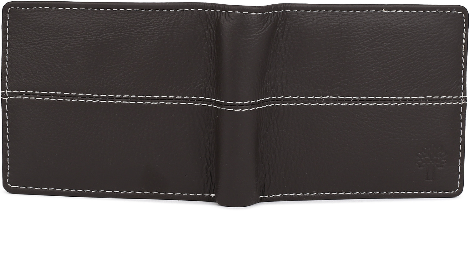 Image of WOODLAND Men Casual Brown Genuine Leather Wallet
