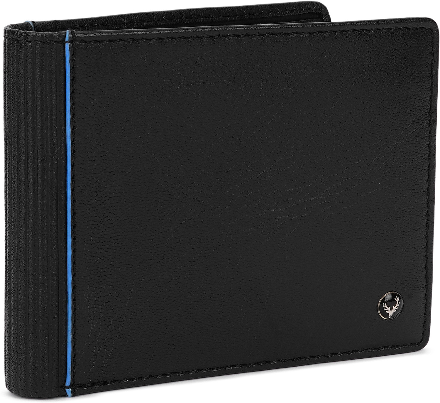 Image of Allen Solly Men Casual Black Genuine Leather Wallet