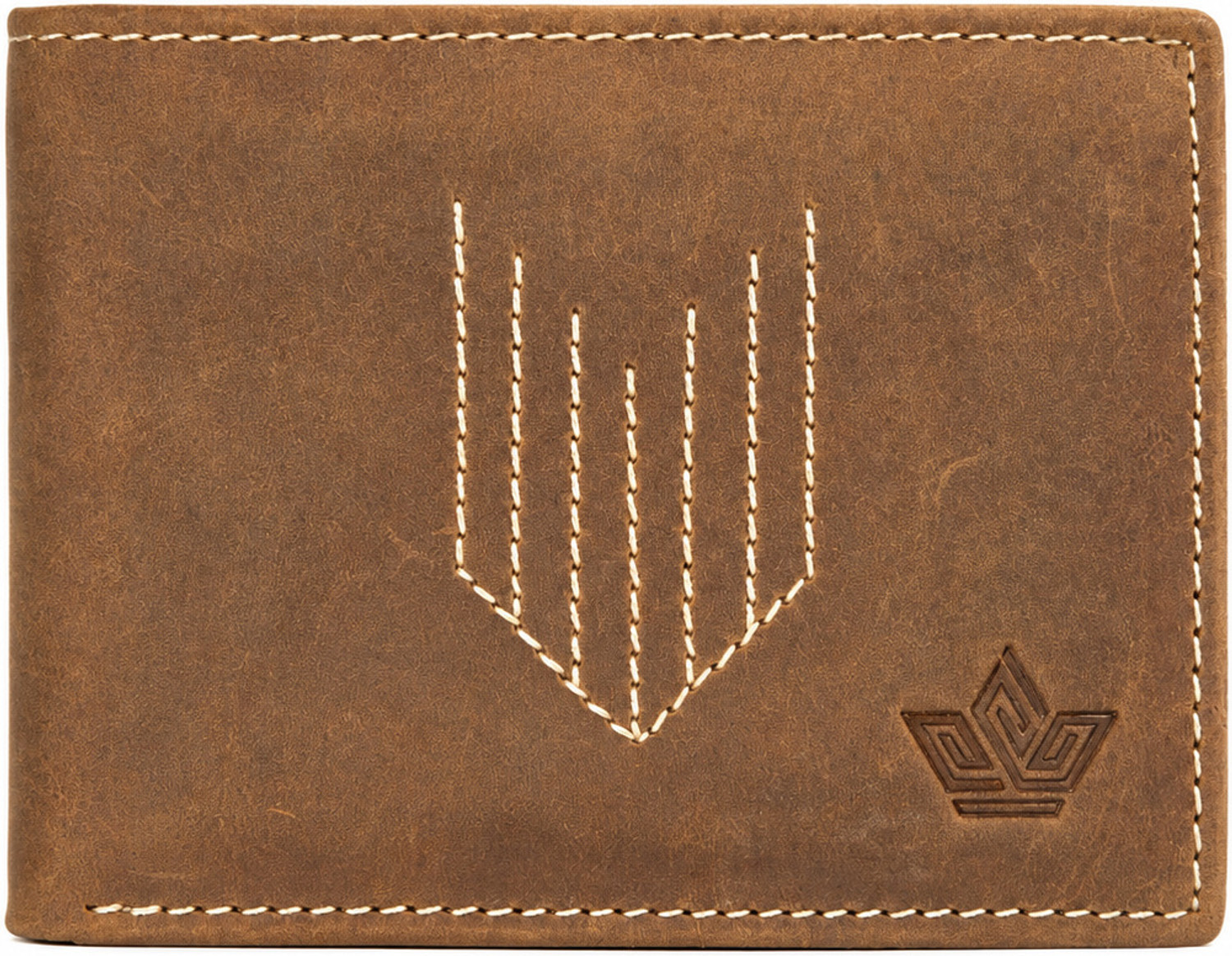 Image of THE GENTLEMEN Men & Women Casual, Ethnic, Evening /Party, Formal, Trendy, Travel Brown Genuine Leather Wallet
