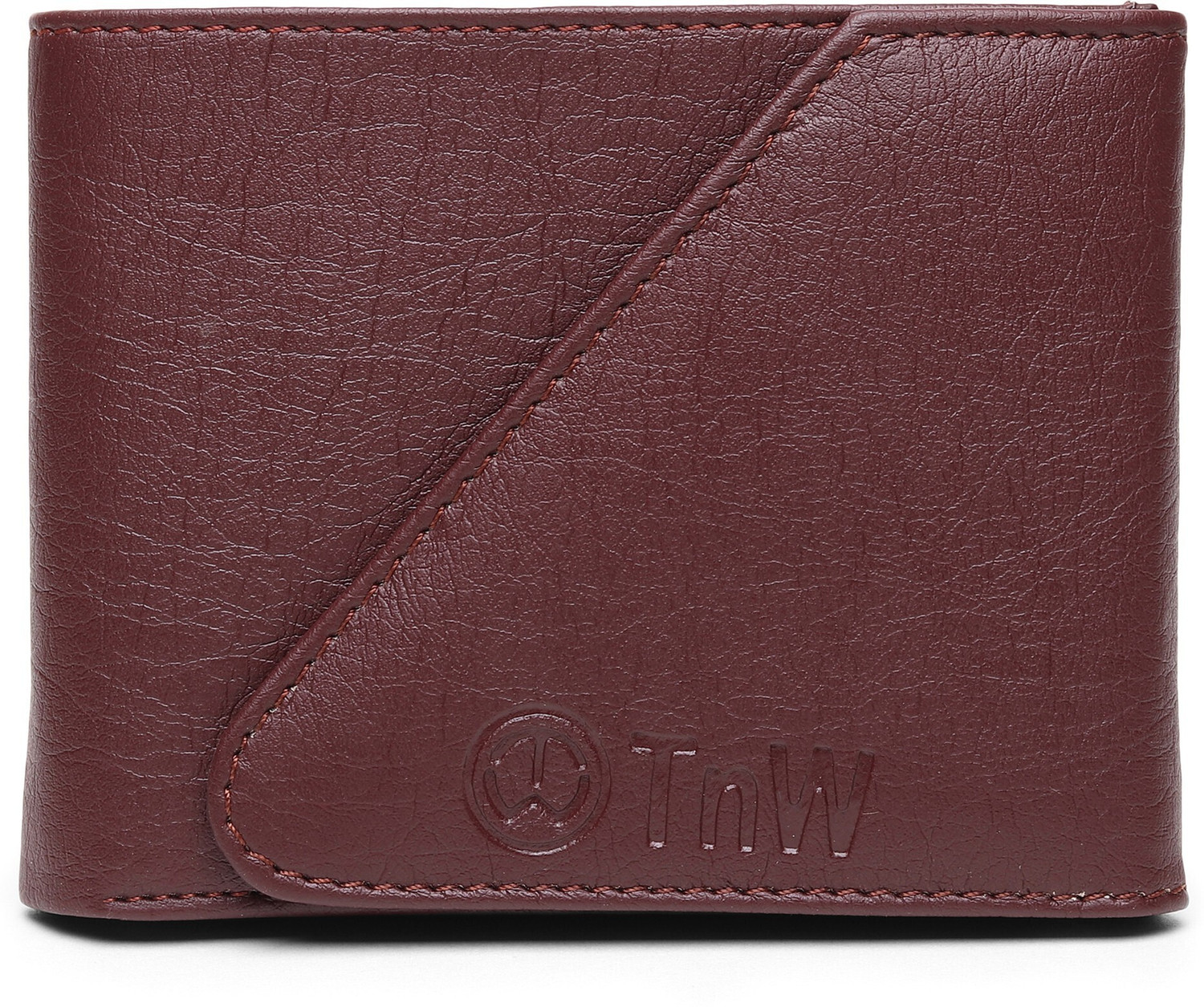 Image of TnW Men Brown Artificial Leather Wallet