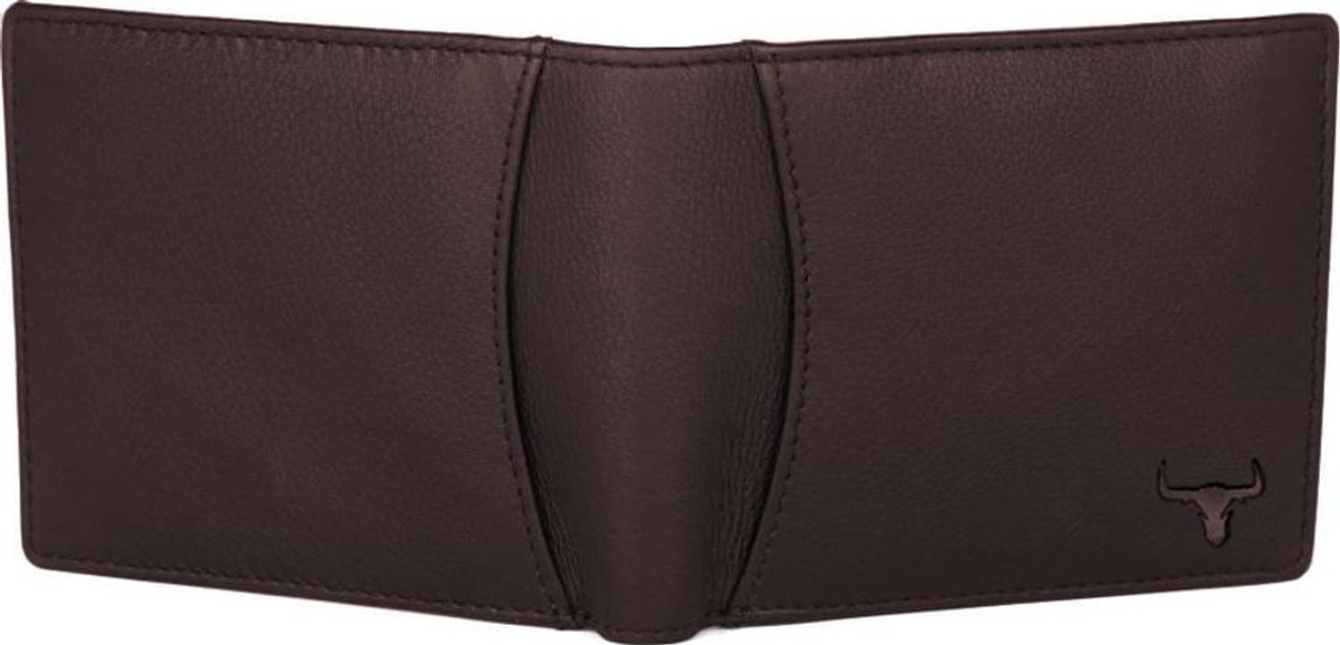 WILD NAPA Men Brown Leather Wallet - Image 3