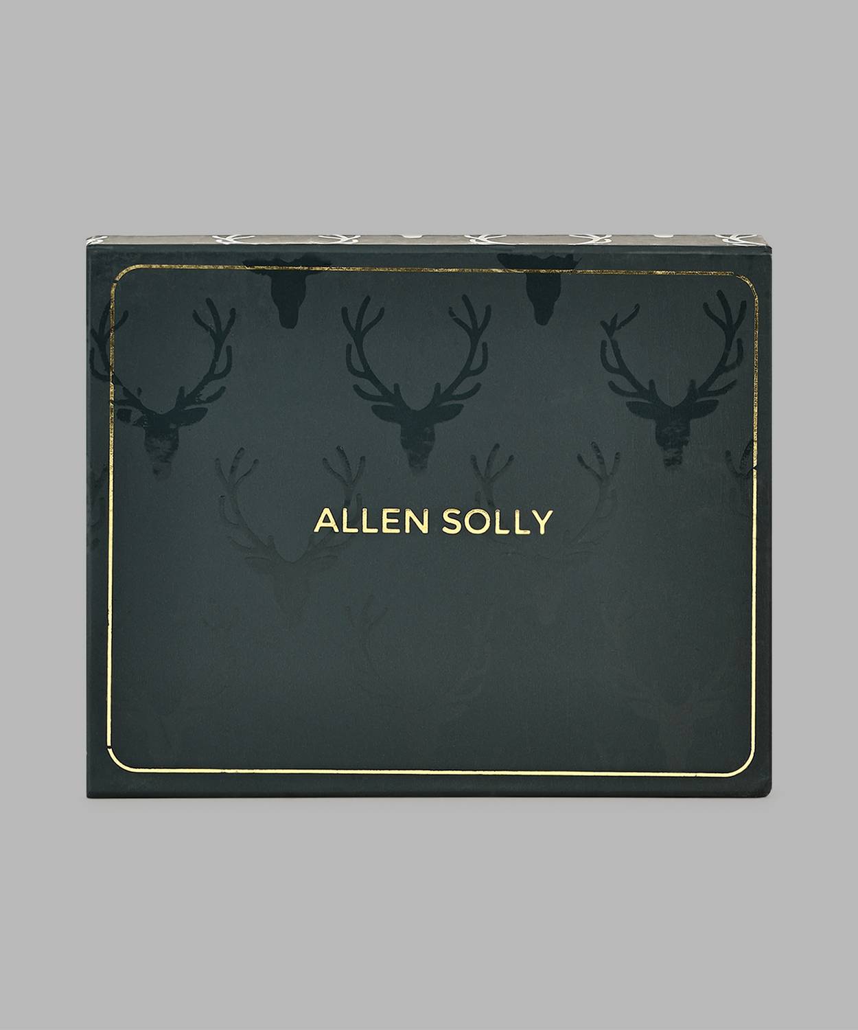 Allen Solly Men Brown Leather Wallet - Image 1