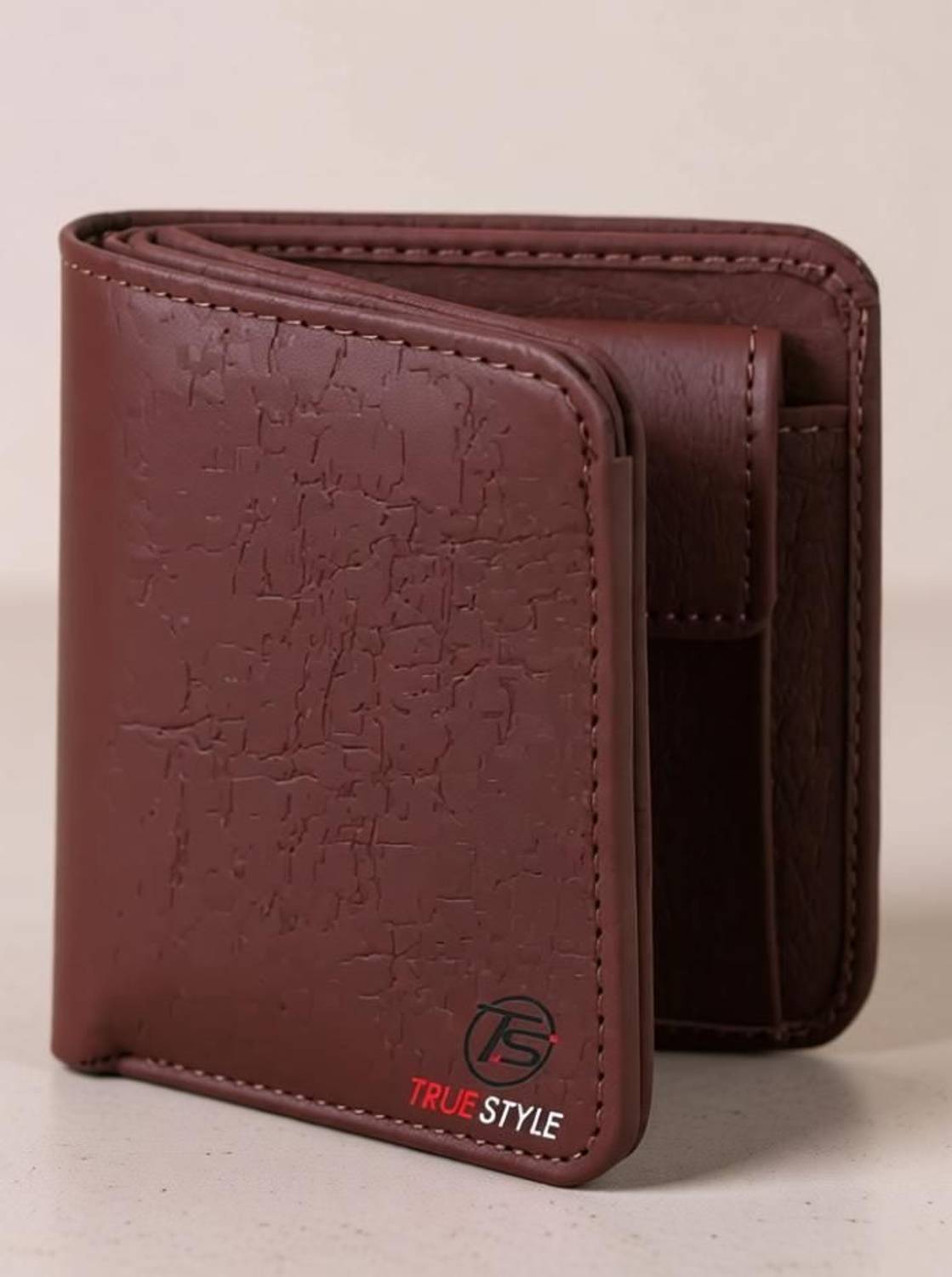 True Men Brown Leather Wallet - Image 3