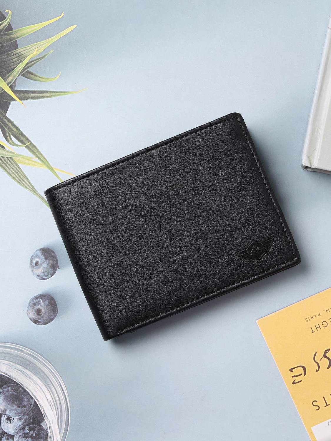 METRONAUT Black Artificial Leather Wallet - Image 1