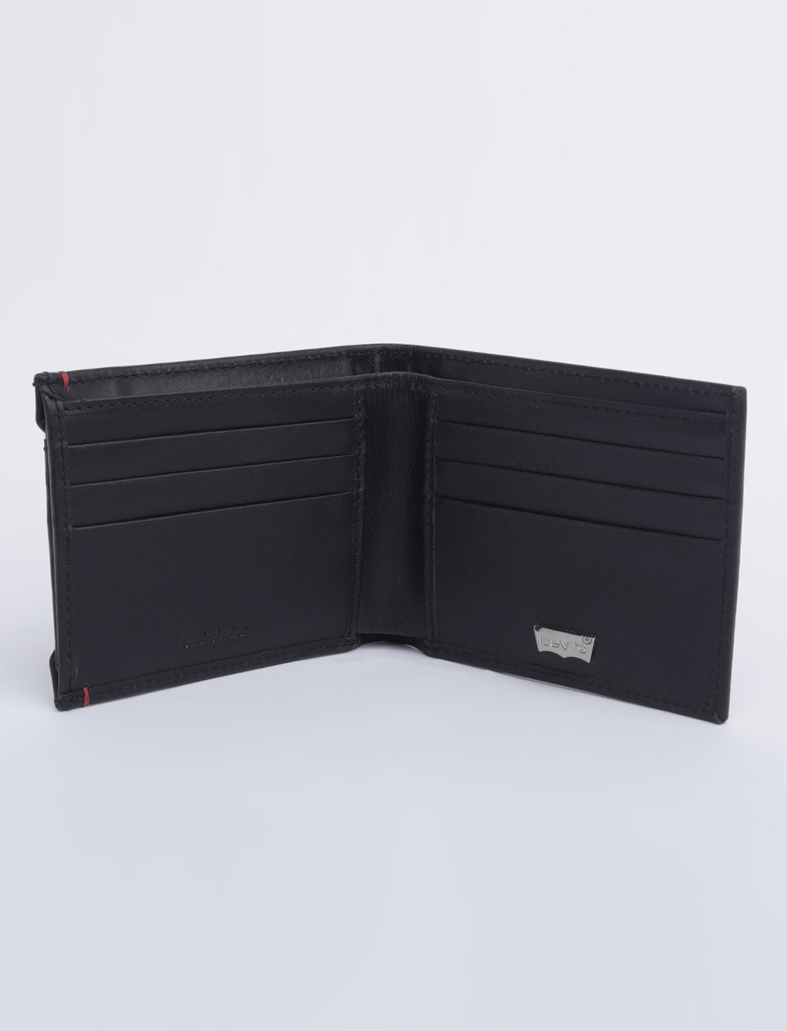 Image of LEVI'S Men Casual Black Genuine Leather Wallet