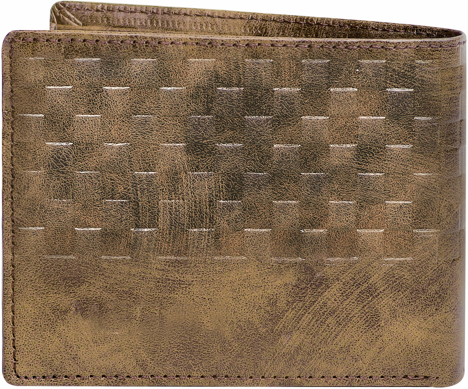 Image of RKSTORE Men Casual, Evening /Party, Formal Brown Artificial Leather Wallet (3 Card Slots)