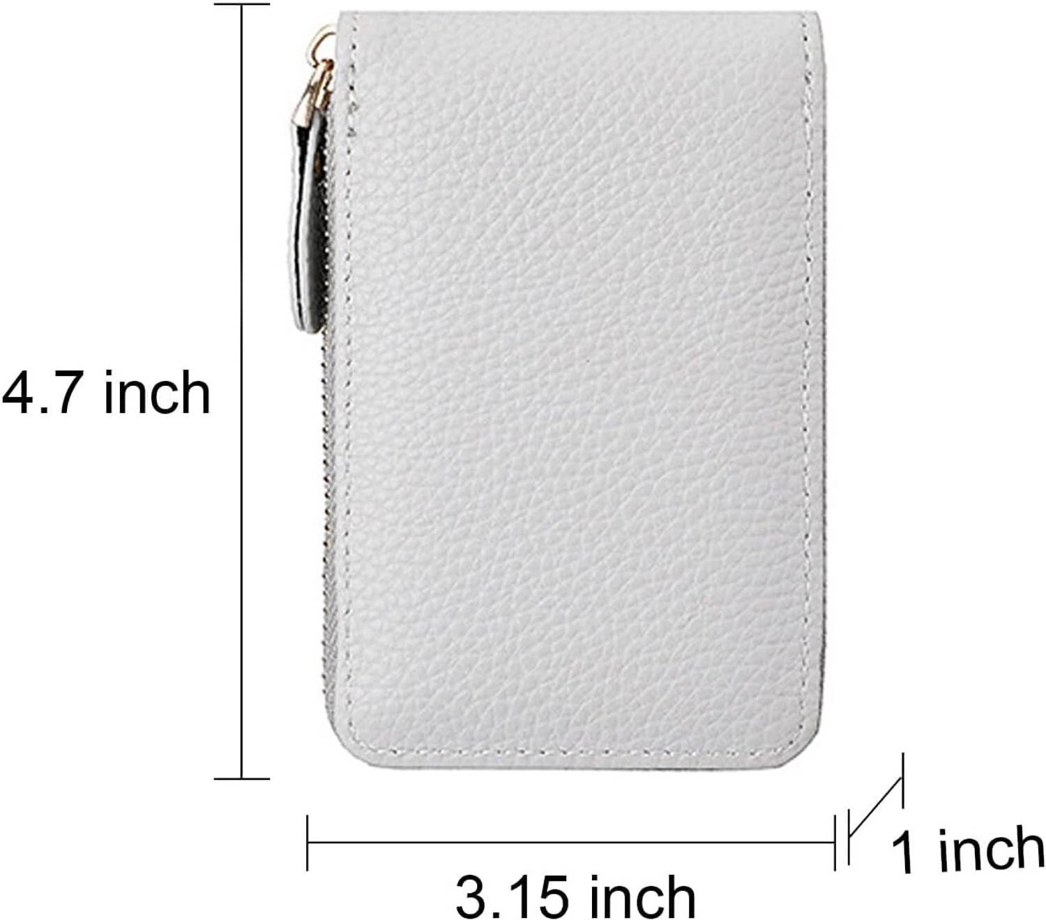 HouseOfCommon Grey Leather Card Holder - Image 2