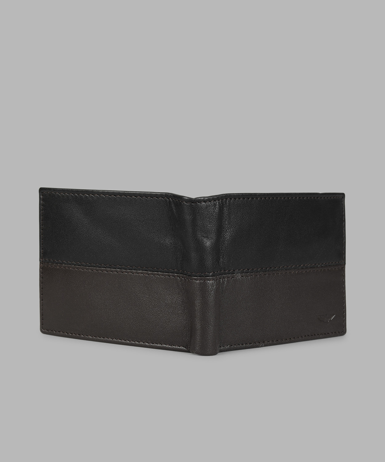 Image of PARK AVENUE Men Brown, Black Genuine Leather Wallet
