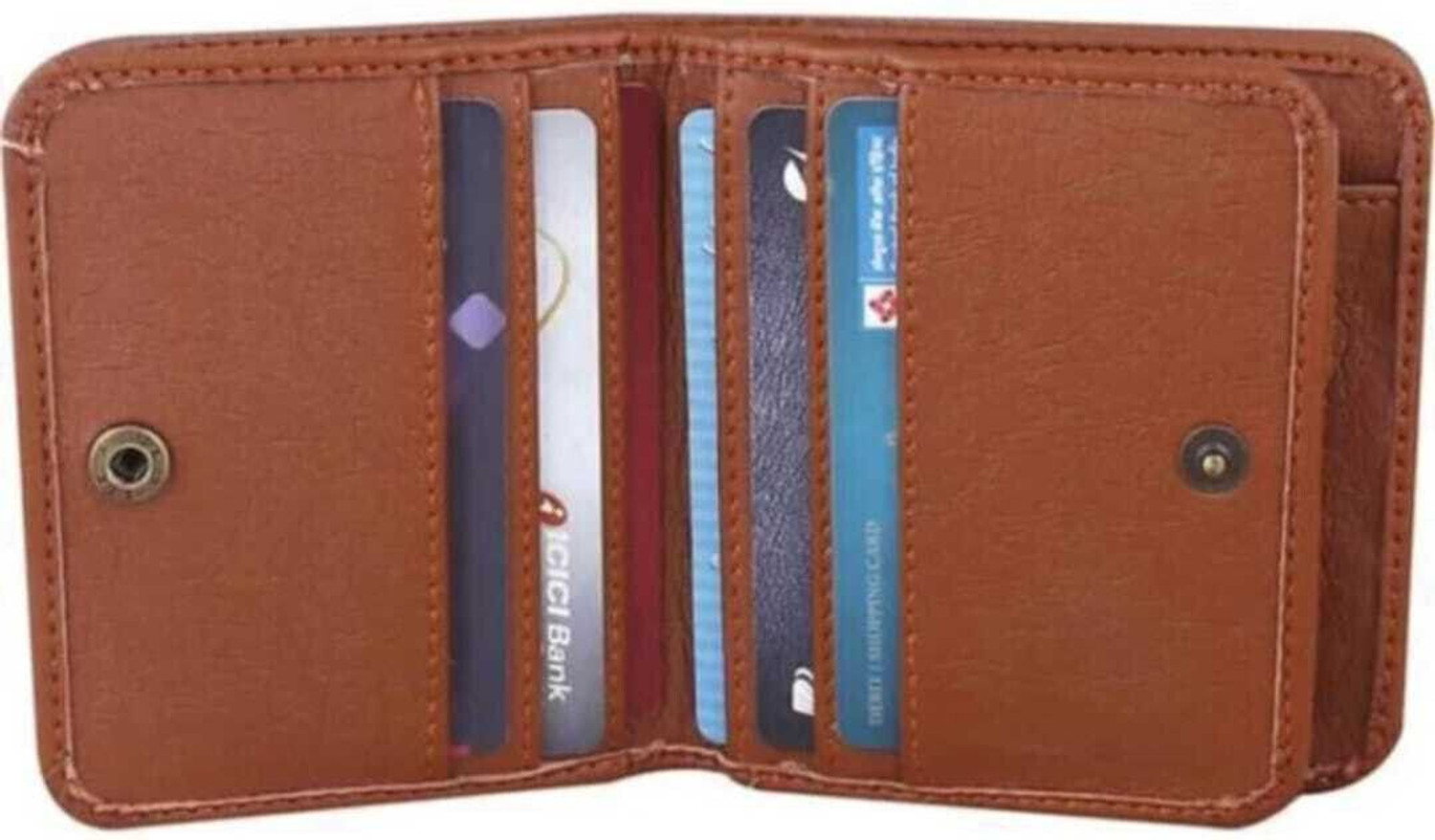 Image of True Style Boys Casual Tan Jute, Artificial Leather Wallet