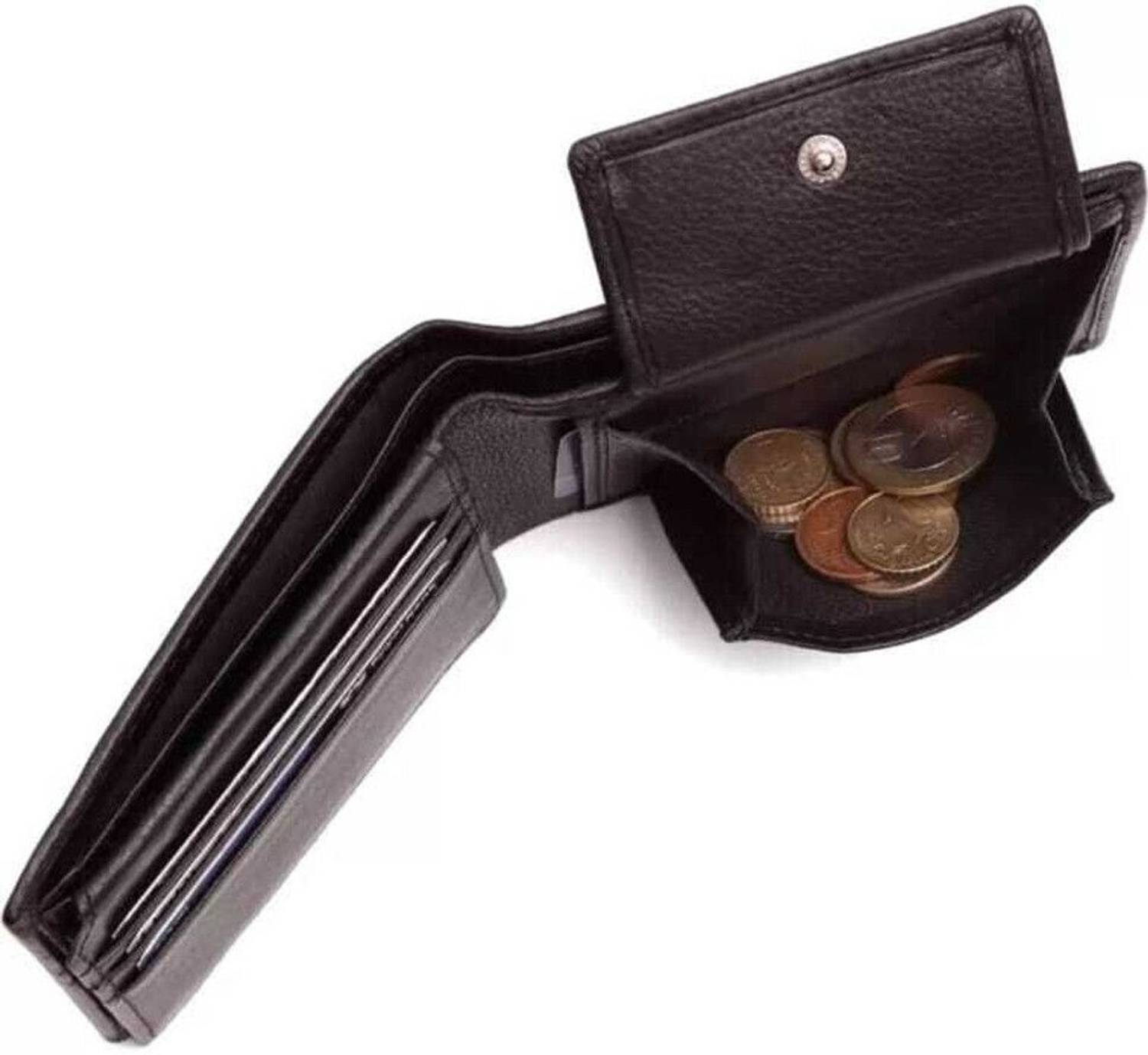 WILD NAPA Men Brown Genuine Leather Wallet - Image 2