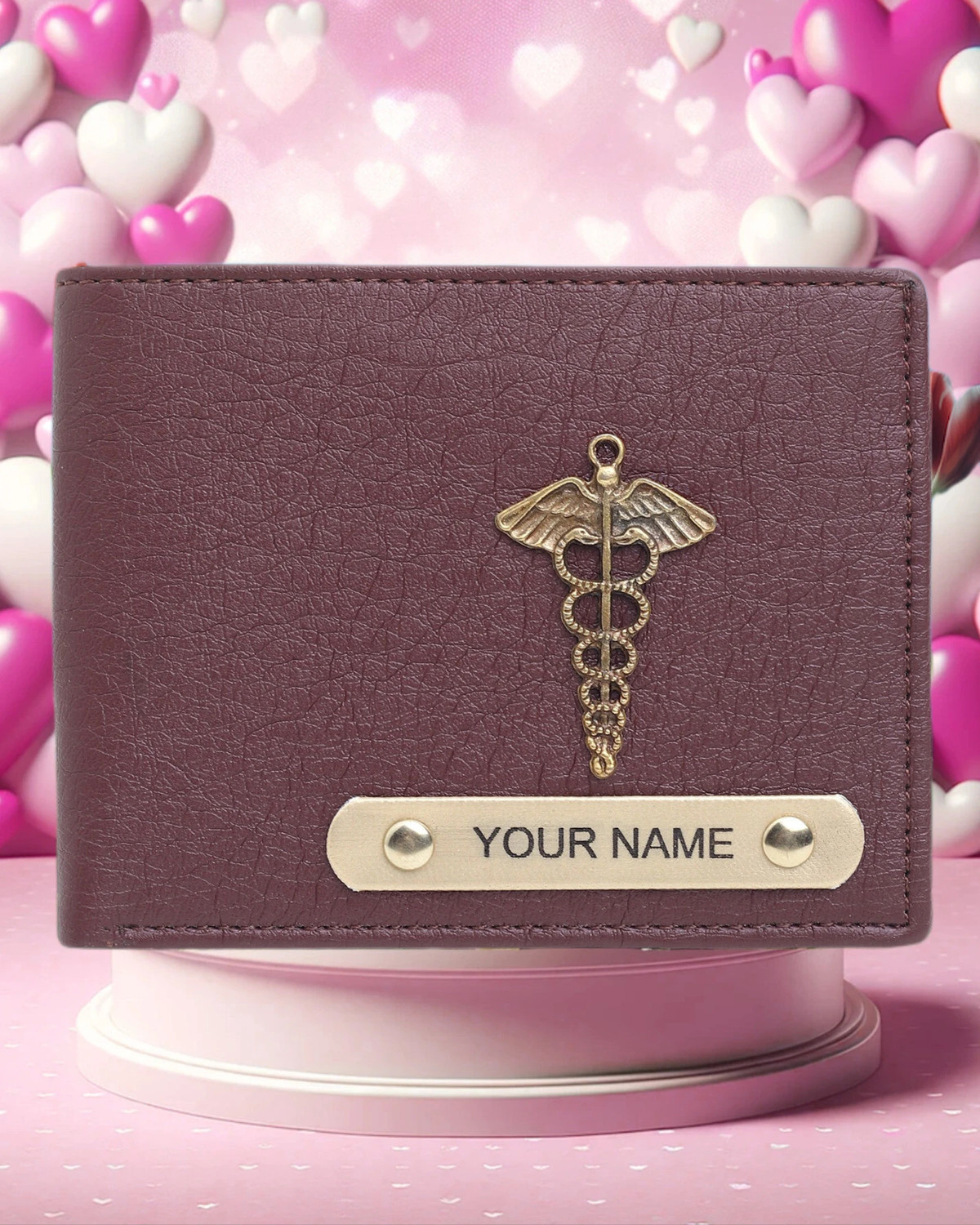 Image of MONISTRY Men Ethnic, Trendy, Evening /Party, Casual Brown Artificial Leather Wallet