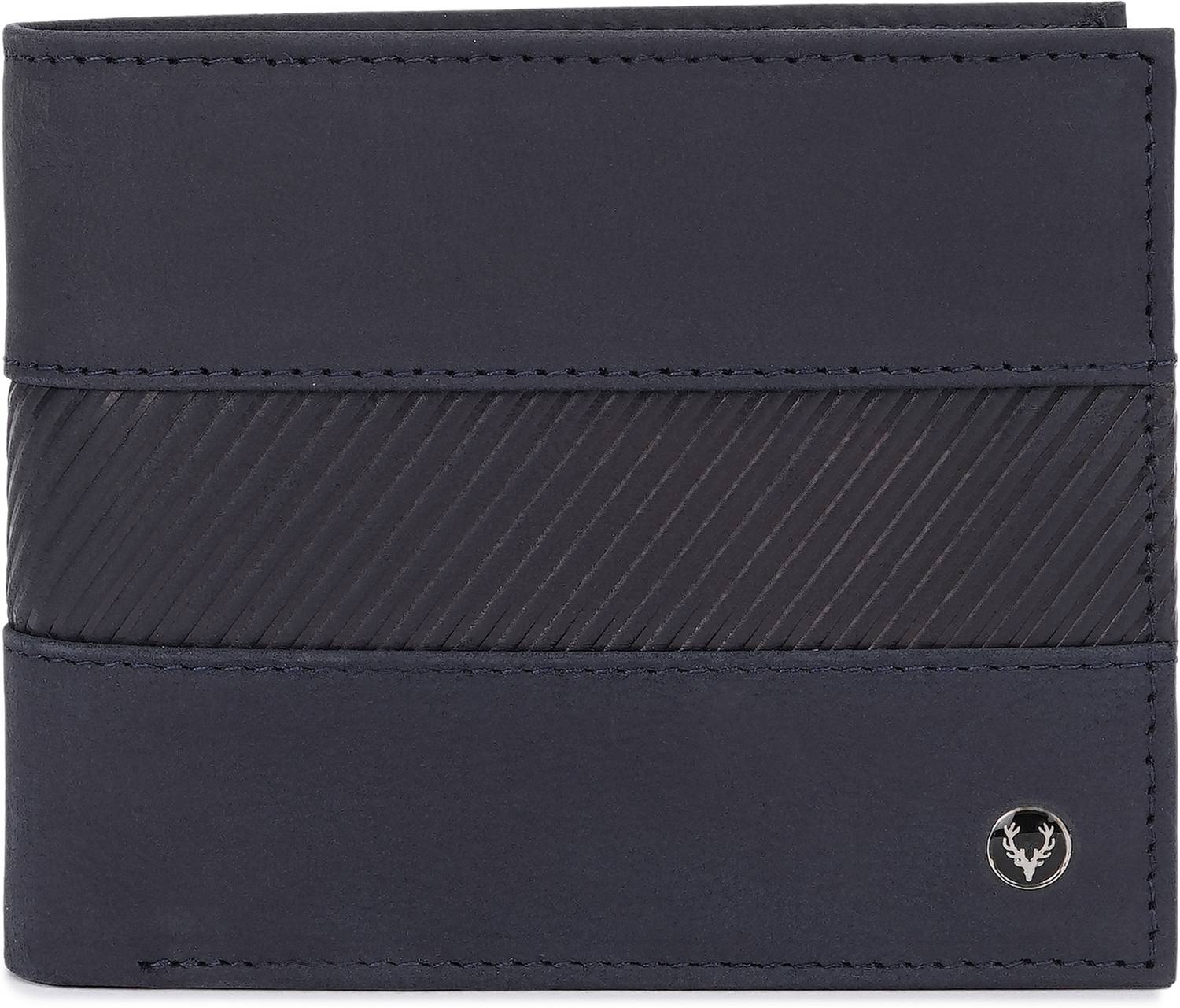 Allen Solly Men Casual Blue Genuine Leather Wallet