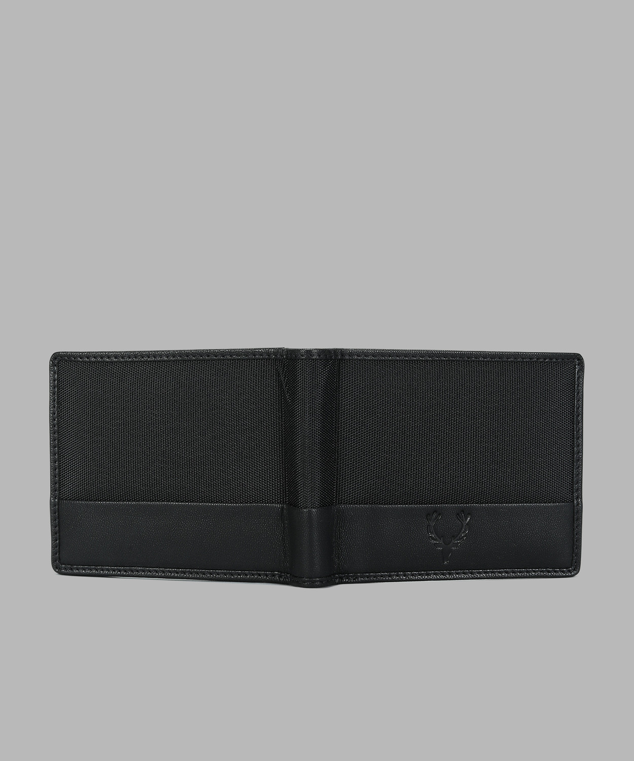 Image of Allen Solly Men Black Genuine Leather Wallet