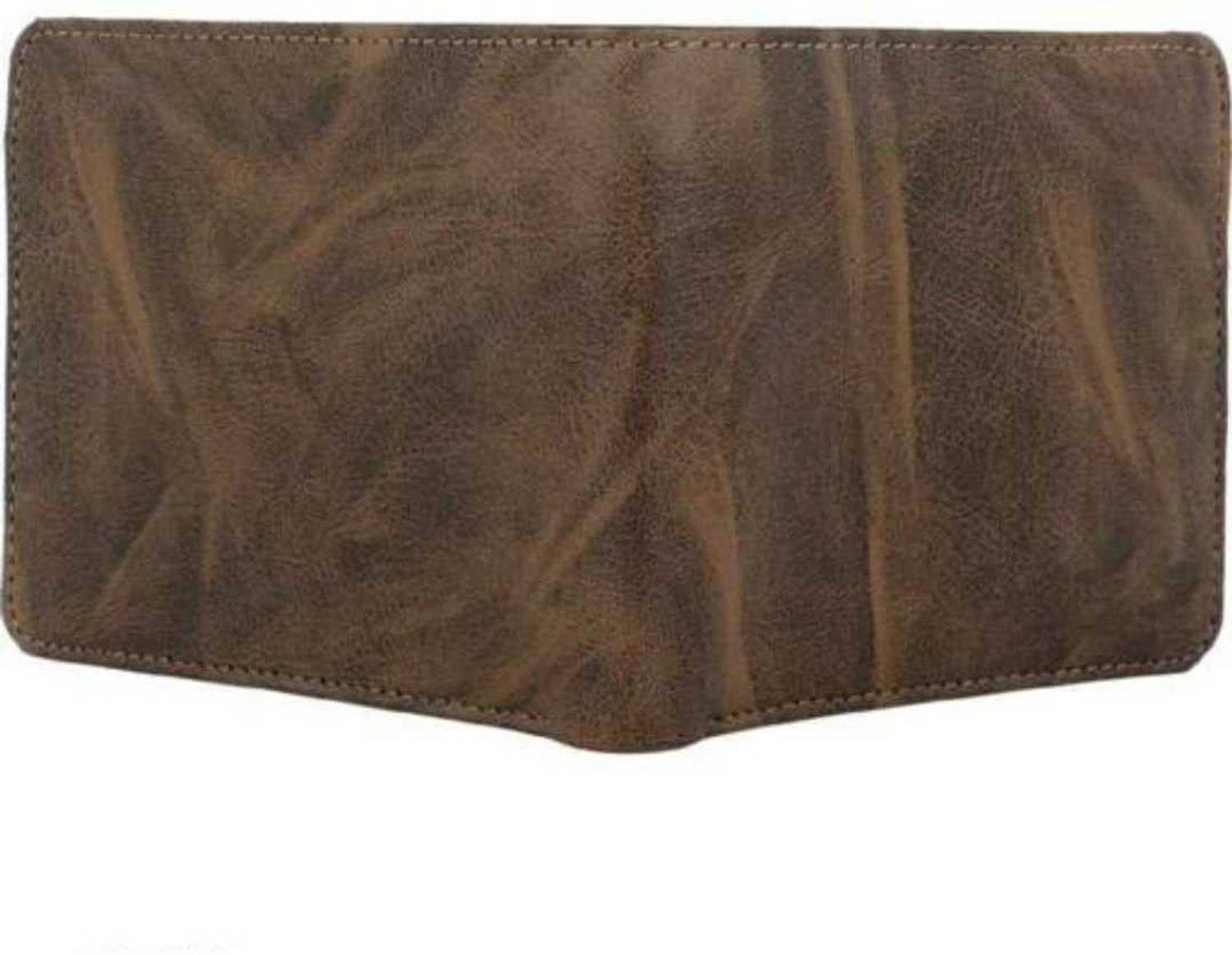 Shiv Men Brown Leather Wallet - Image 3