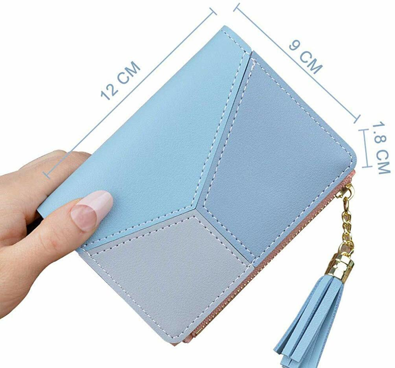 Image of valerie Girls Blue Artificial Leather Card Holder
