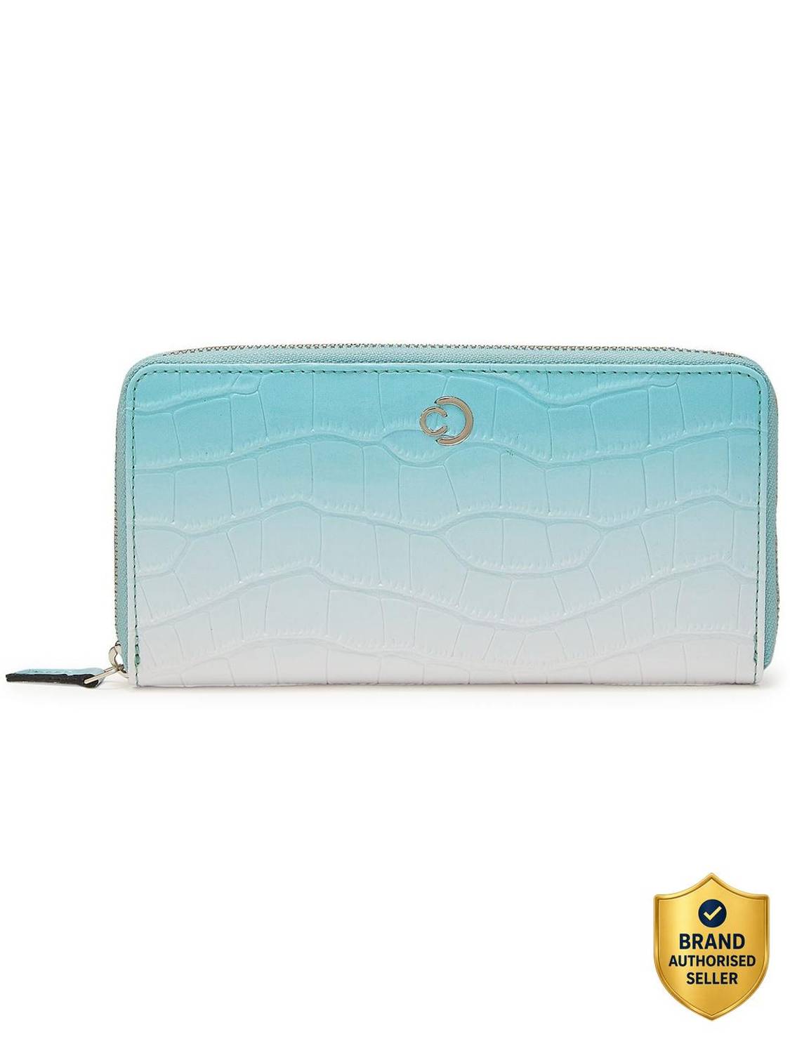 Caprese Women Casual Blue Artificial Leather Wallet