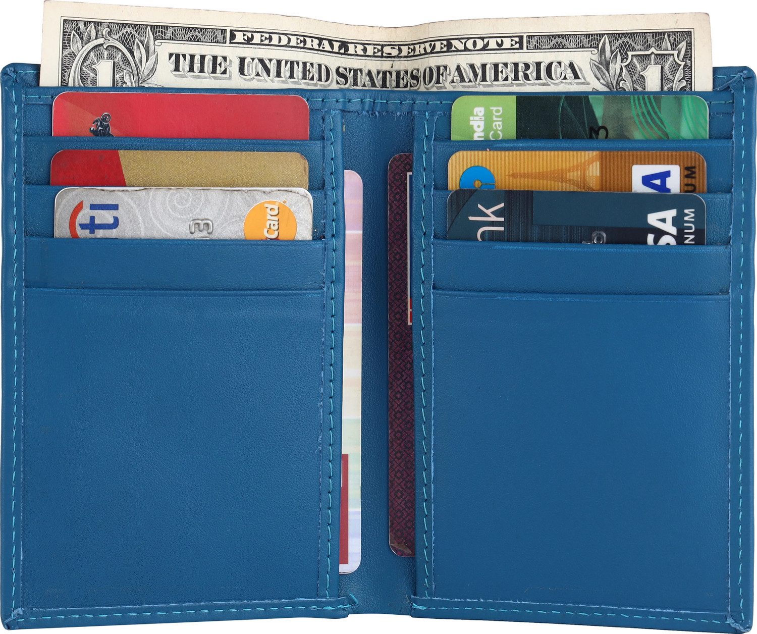 Image of GO HIDE Men & Women Casual Maroon Artificial Leather Card Holder