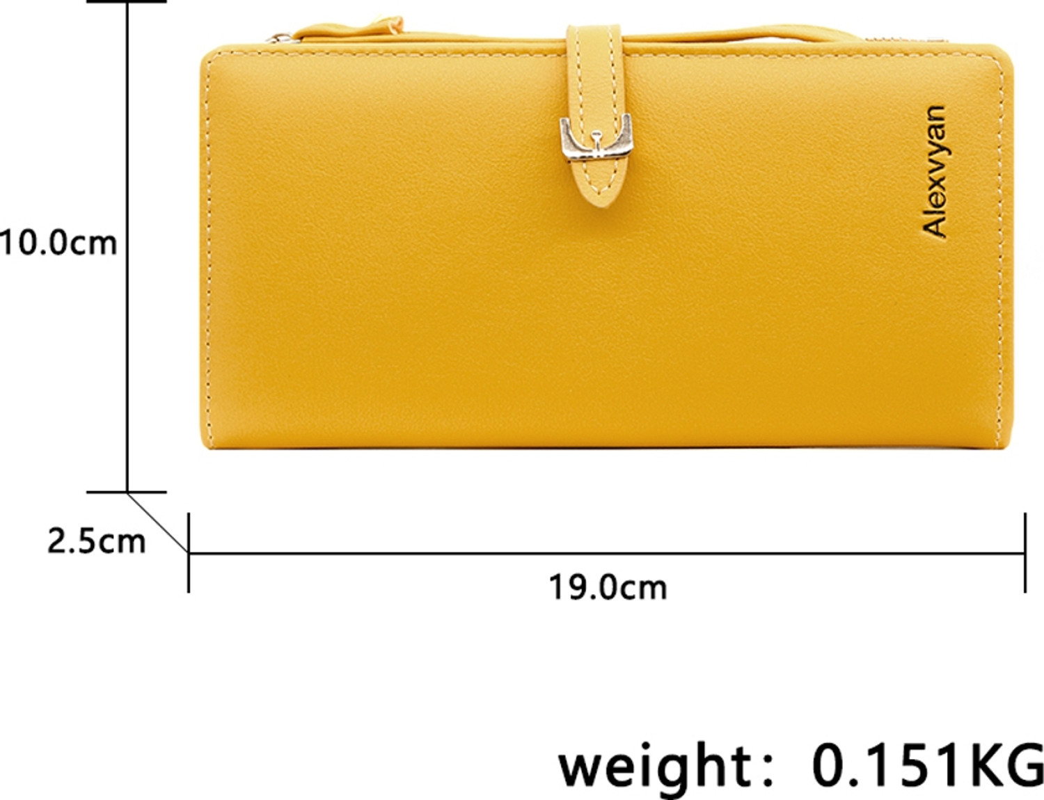 Image of AlexVyan Women Casual, Ethnic, Evening /Party, Travel, Trendy Yellow Genuine Leather Wallet