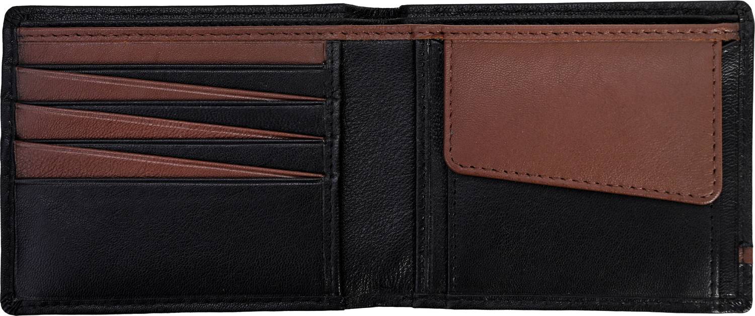 RED TAPE Men Black Leather Wallet - Image 4