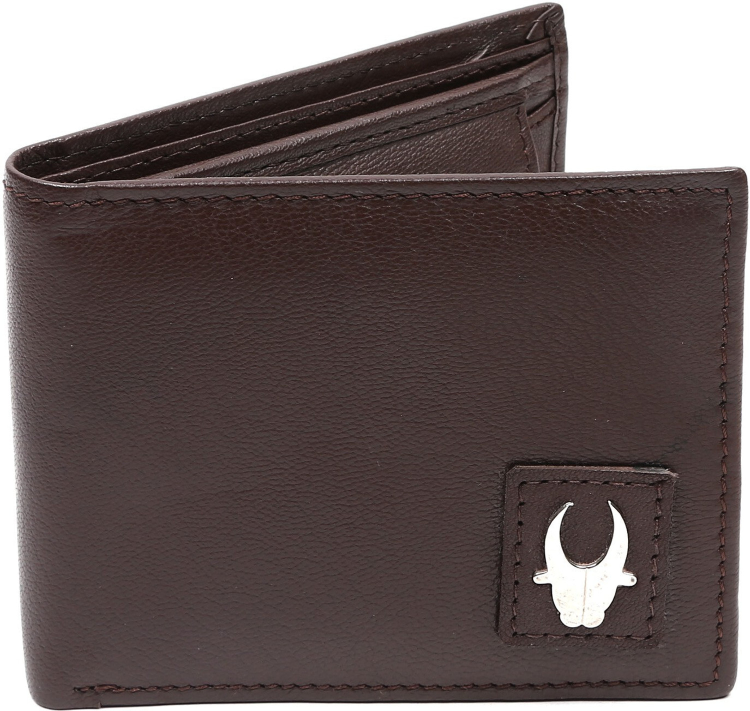 Image of WILDHORN Men Brown Genuine Leather Wallet