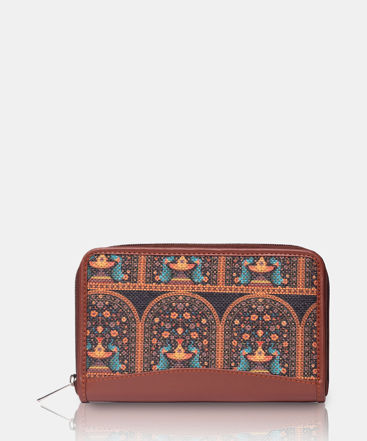 Image of ZOUK Women Casual Multicolor Jute Wallet