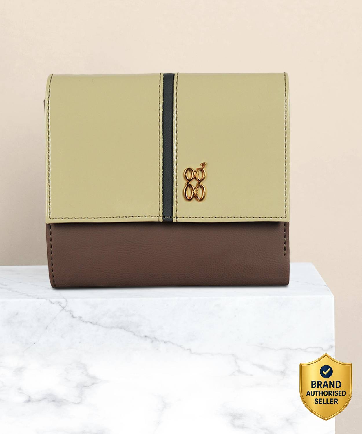 Baggit Women Casual Beige Artificial Leather Wallet