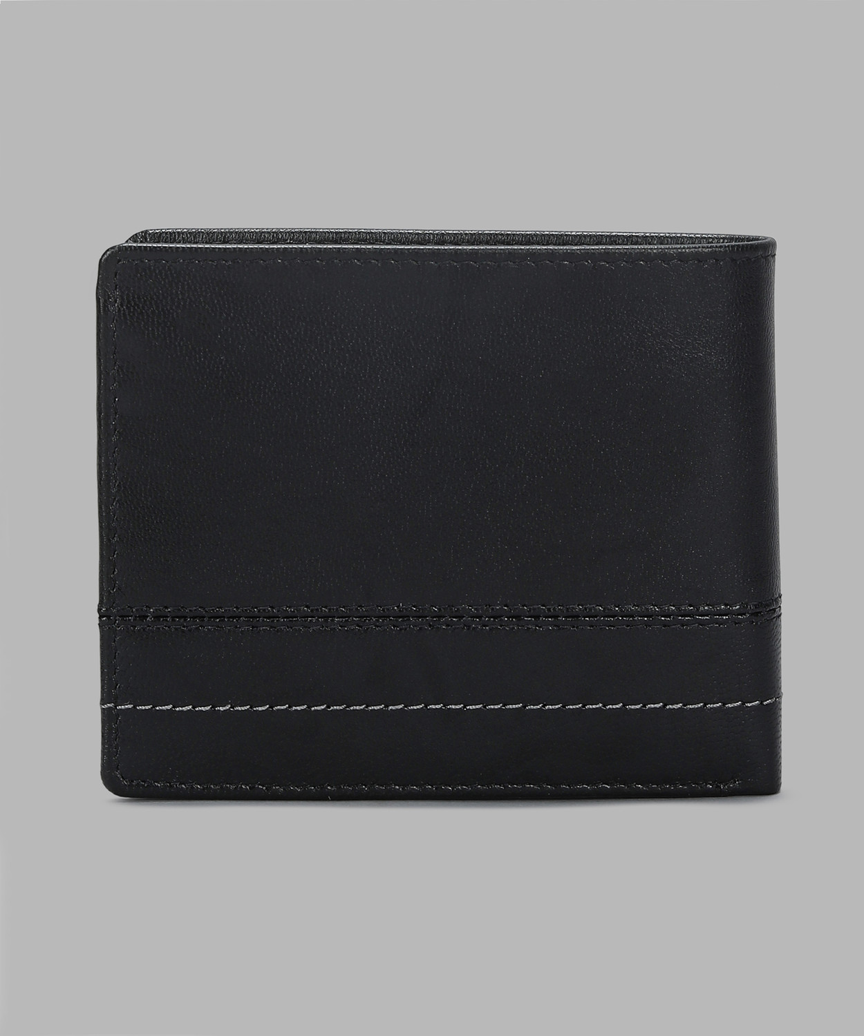 Image of PETER ENGLAND Men Formal Black Genuine Leather Wallet