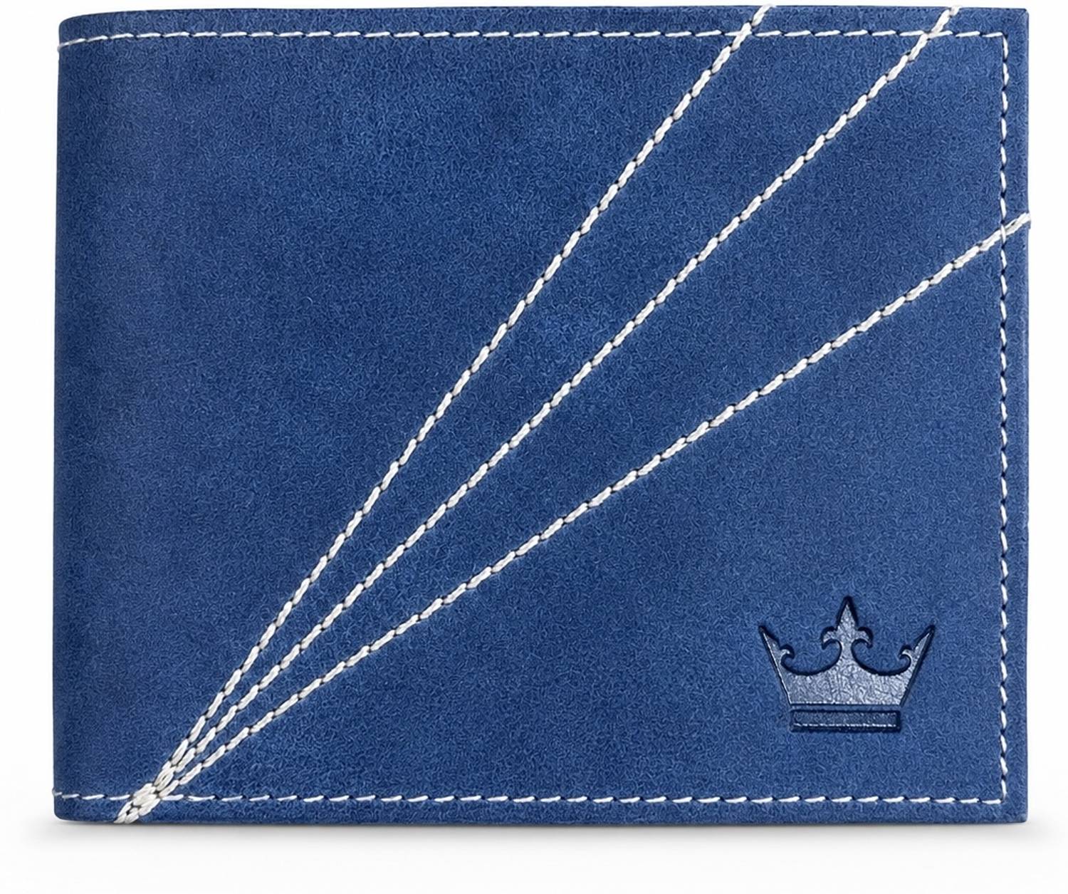 THE KINGSMAN NEWYORK Blue Leather Wallet - Image 1