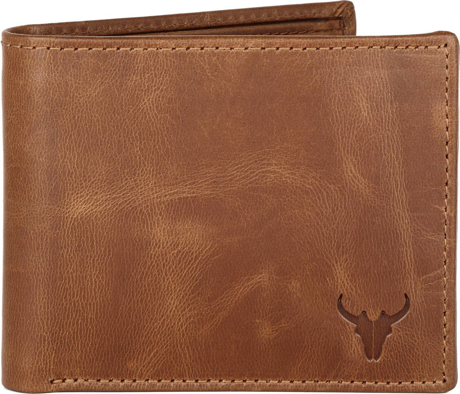 napa hide Men Tan Leather Wallet - Image 2