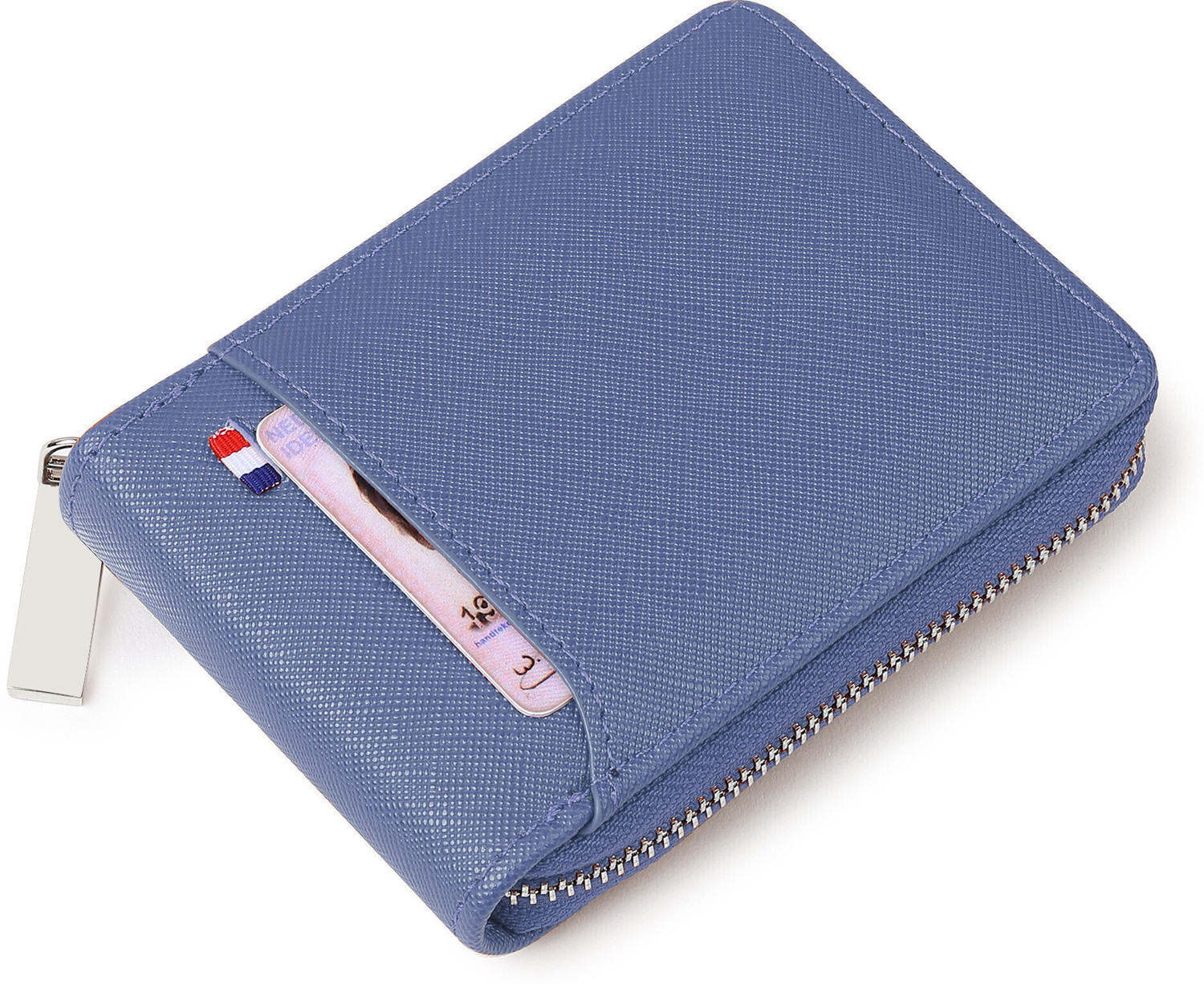 Image of KILLER Men & Women Casual, Formal, Trendy Blue Artificial Leather Card Holder