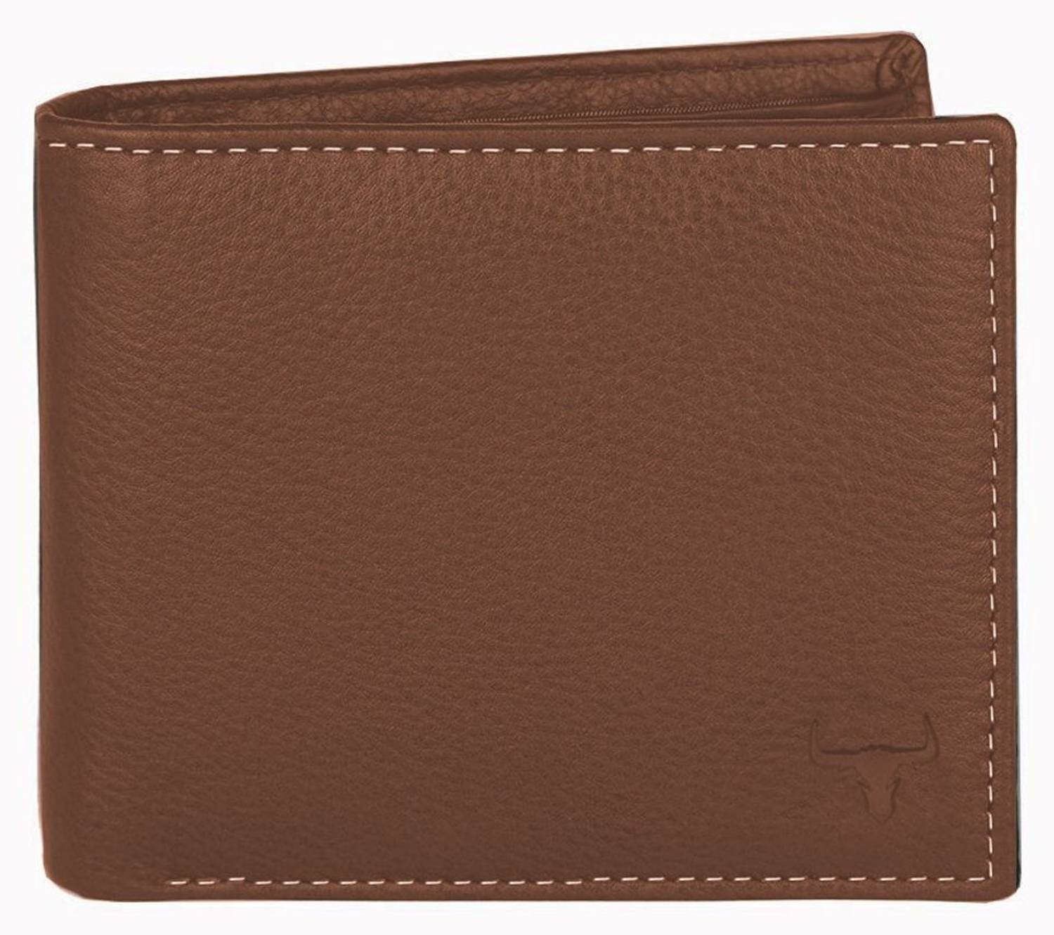 WILD NAPA Men Brown Leather Wallet - Image 4