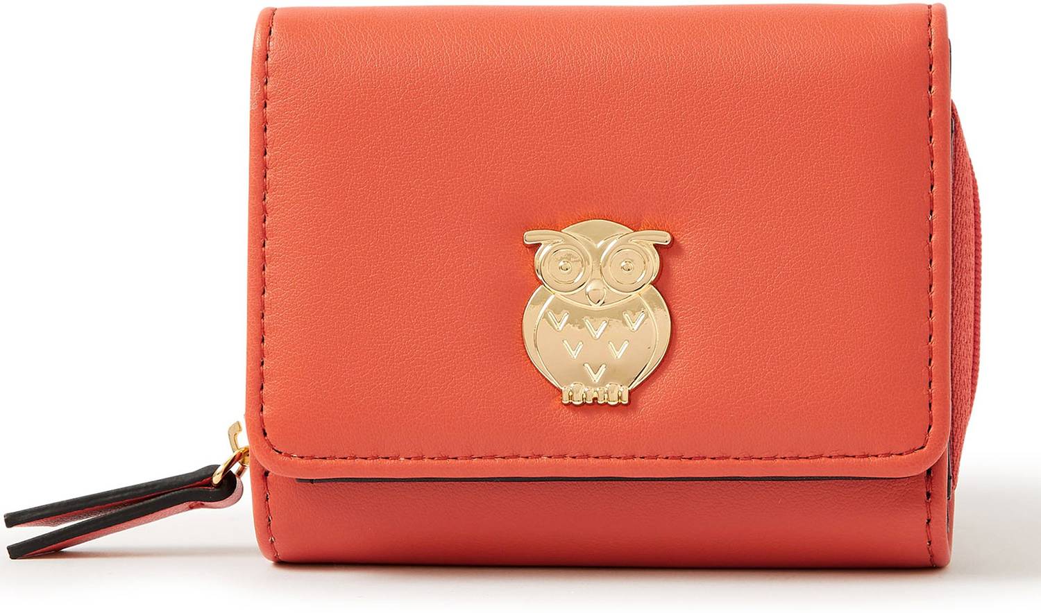 ACCESSORIZE LONDON Women Casual Orange Artificial Leather Wallet