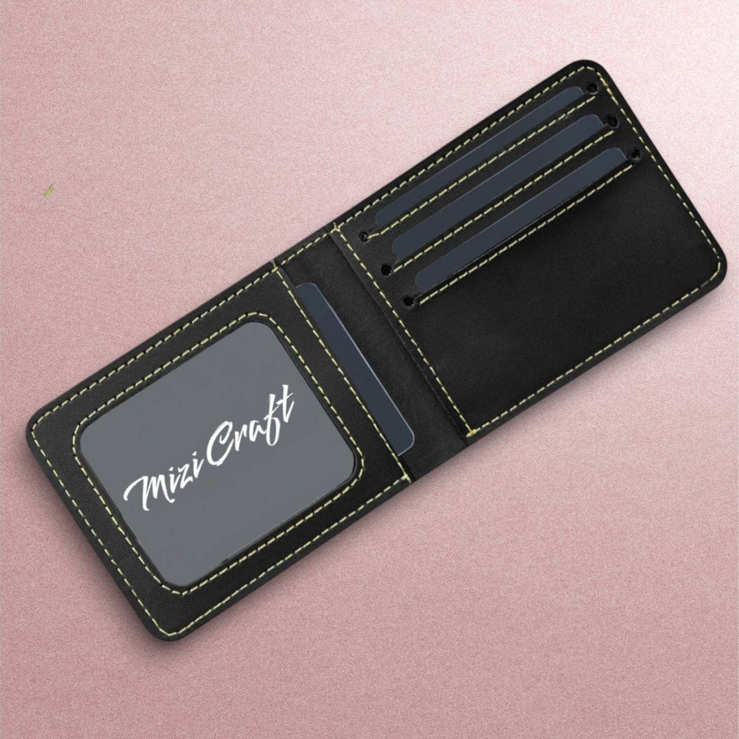 Mizi Craft Blue Artificial Leather Wallet - Image 2
