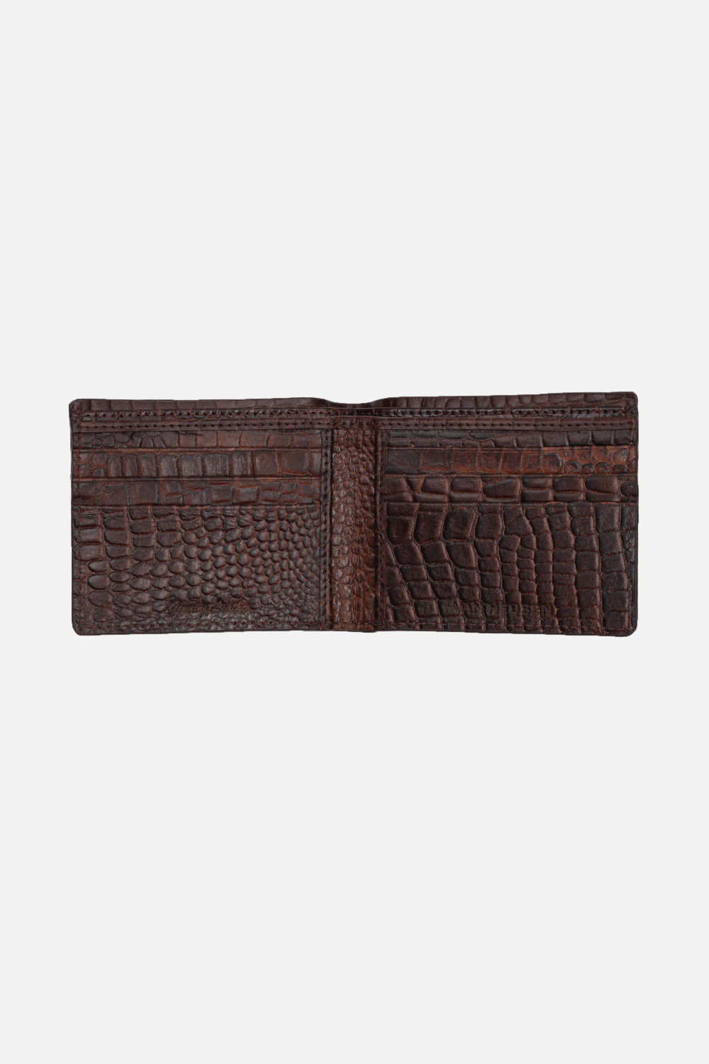 Image of VAN HEUSEN Men Casual, Formal Brown Genuine Leather Wallet