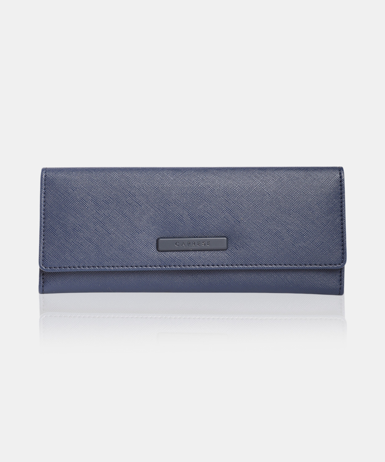 Image of Caprese Women Casual Blue Artificial Leather Wallet