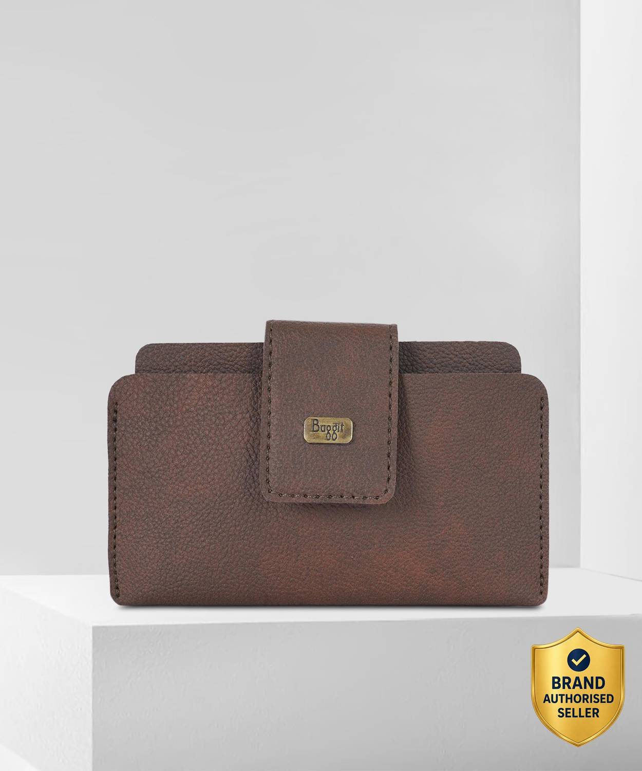 Baggit Women Brown Artificial Leather Wallet