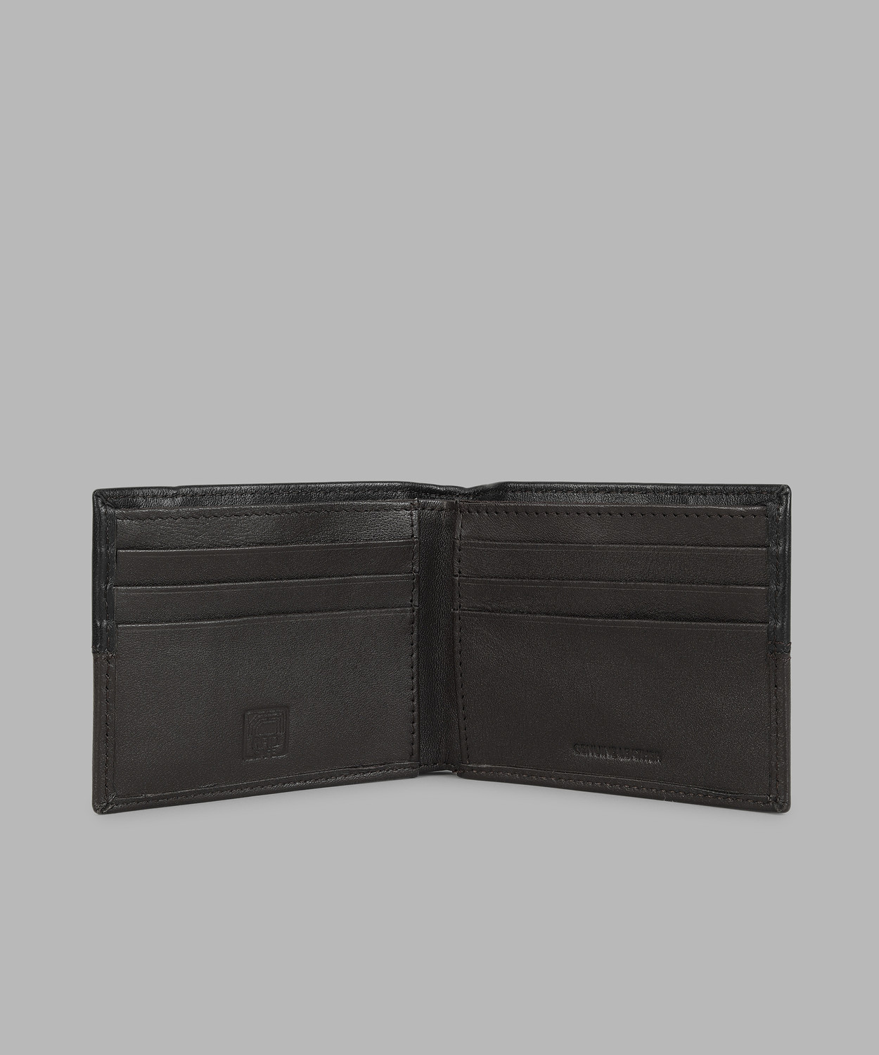 Image of PARK AVENUE Men Brown, Black Genuine Leather Wallet