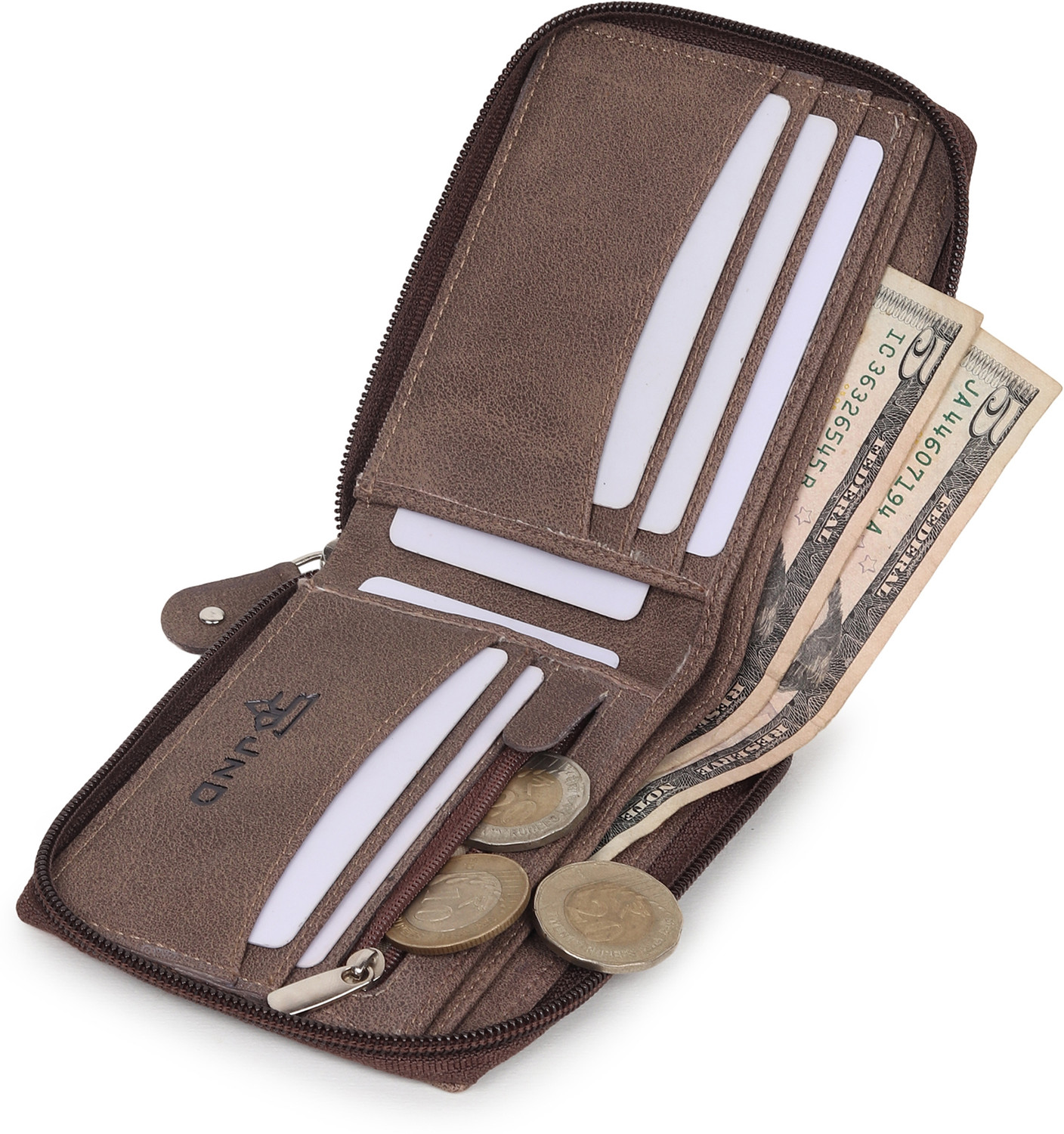 Image of JND Men Casual Purple Artificial Leather Wallet