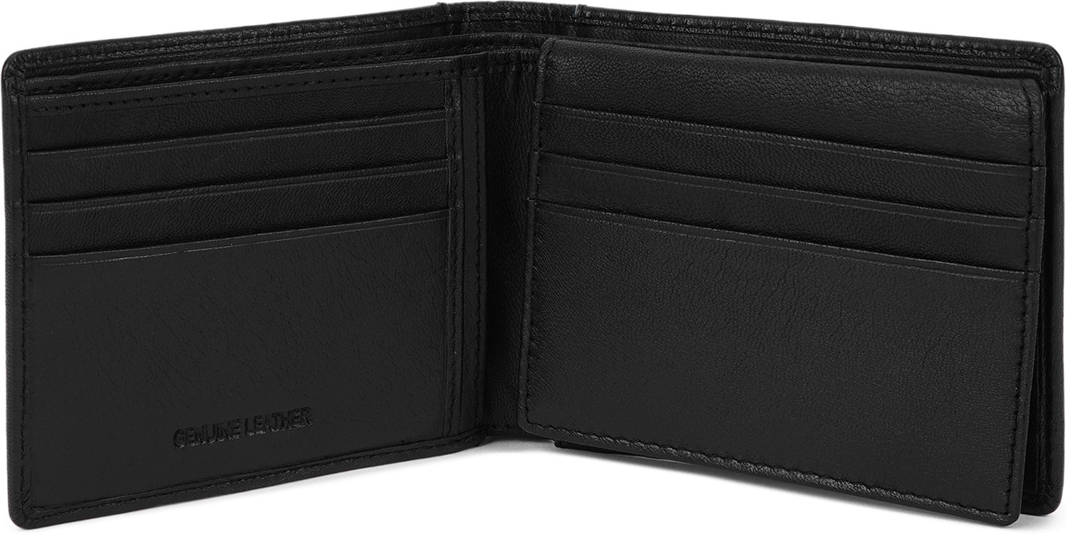 Image of Allen Solly Men Casual Black Genuine Leather Wallet